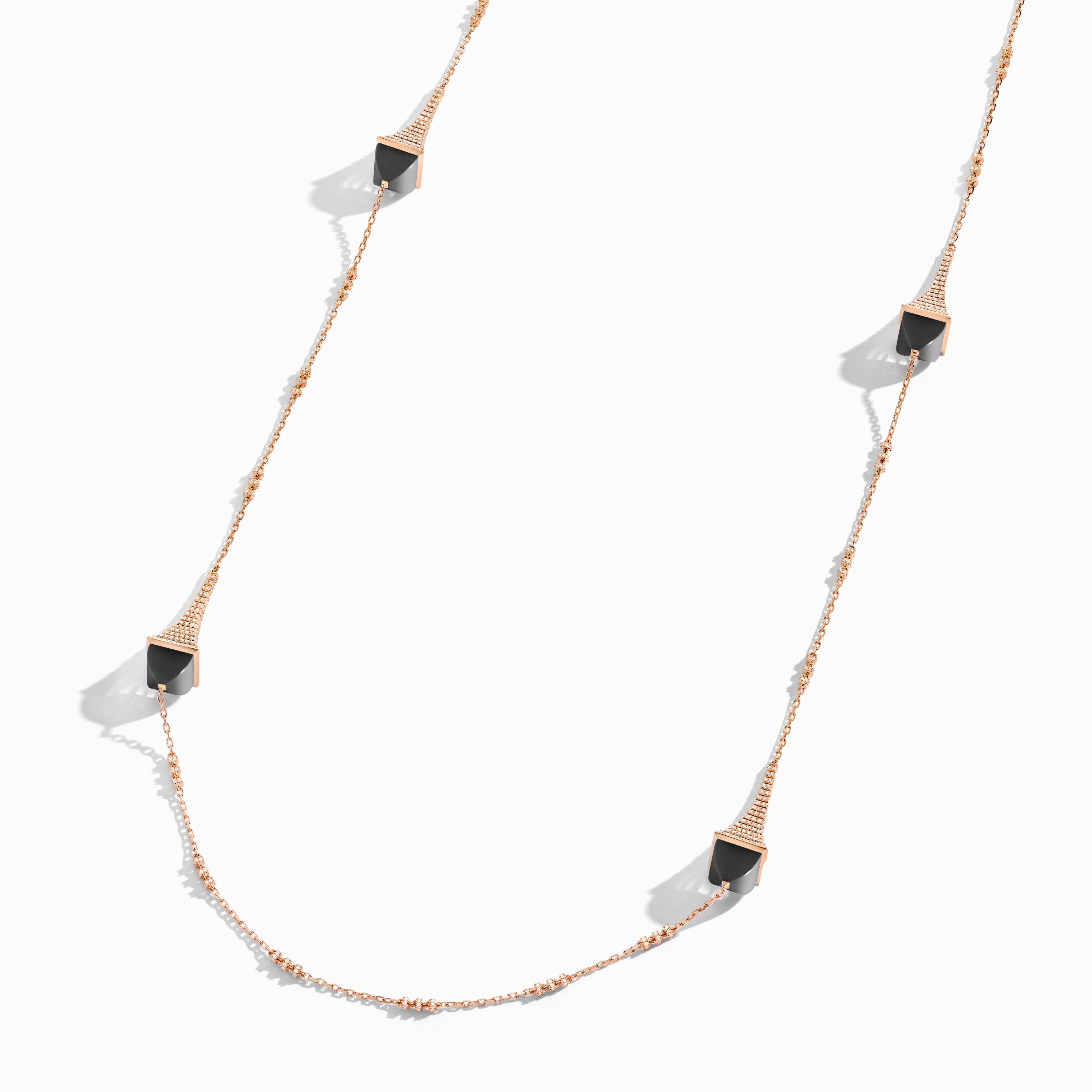 Cleo Rev Diamond Long Chain Necklace - Image 6