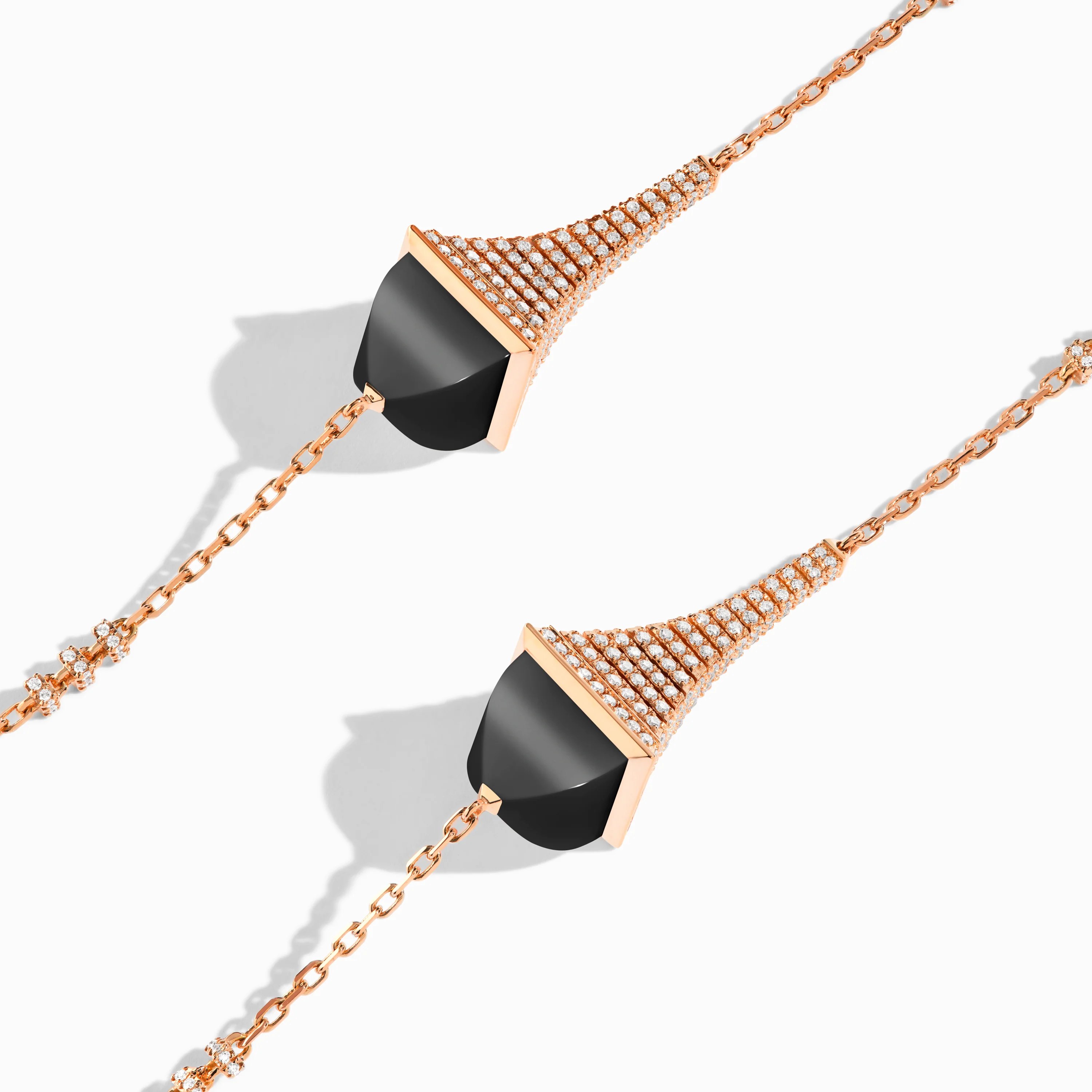 Cleo Rev Diamond Long Chain Necklace - Image 7