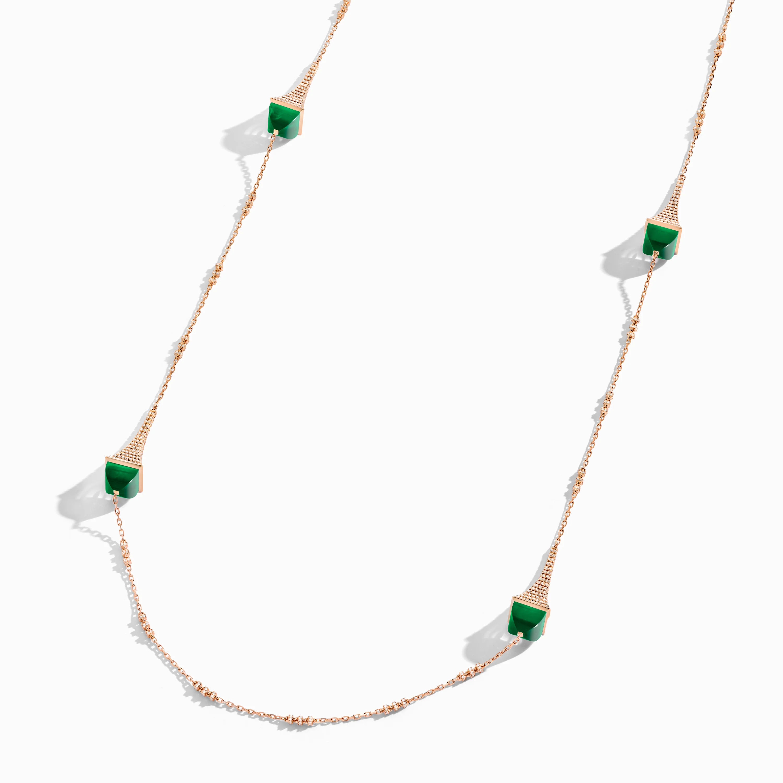 Cleo Rev Diamond Long Chain Necklace - Image 8