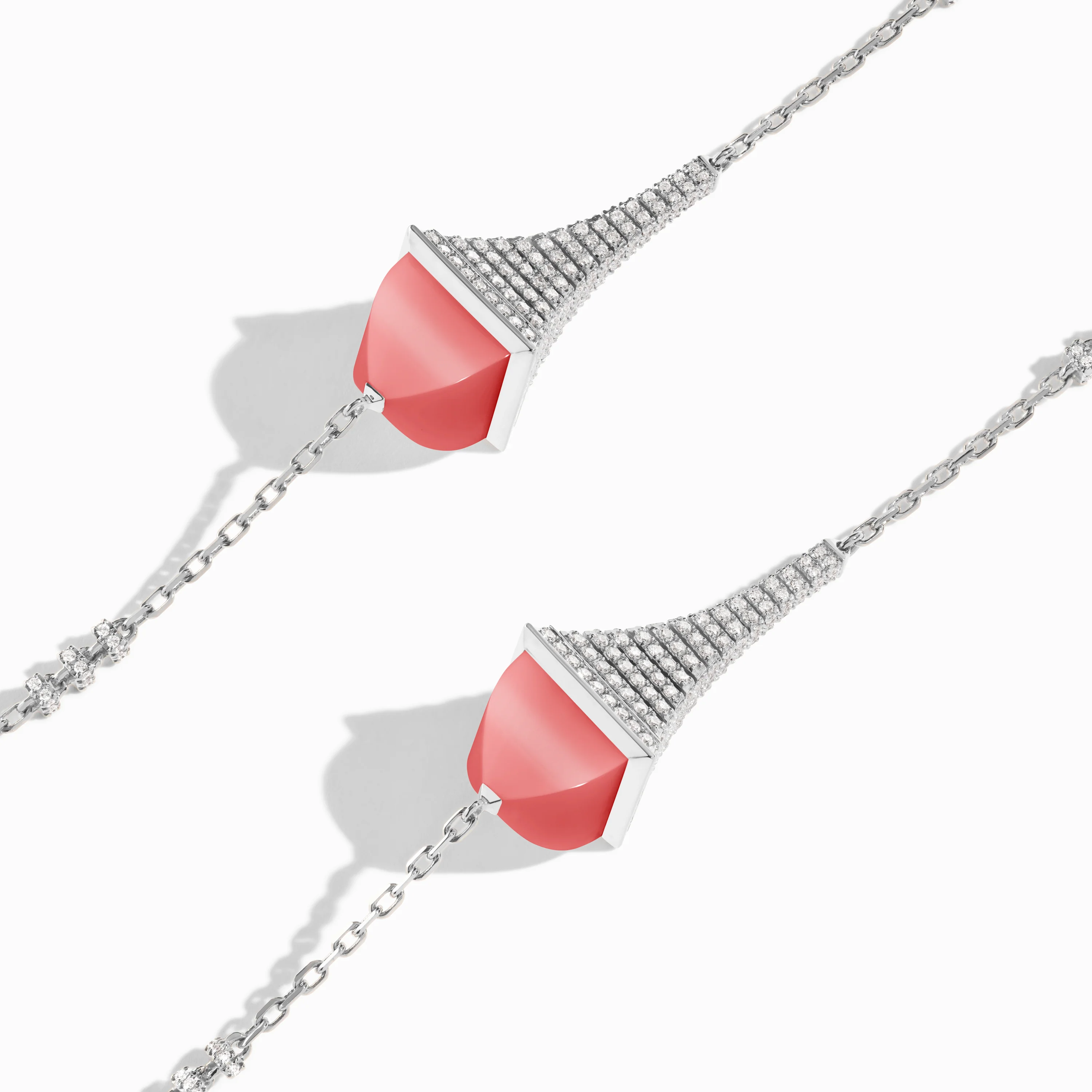 Cleo Rev Diamond Long Chain Necklace - Image 13