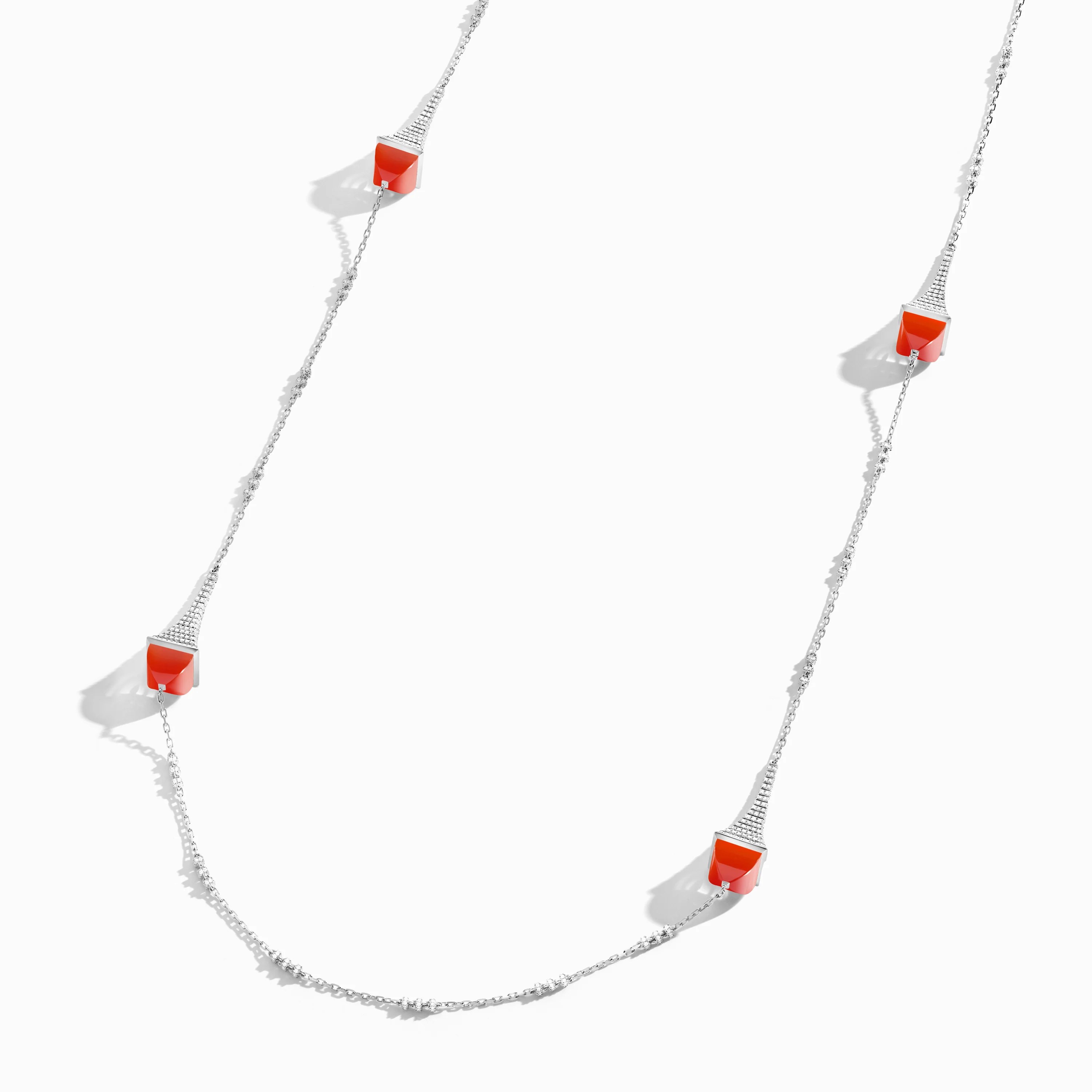 Cleo Rev Diamond Long Chain Necklace - Image 16
