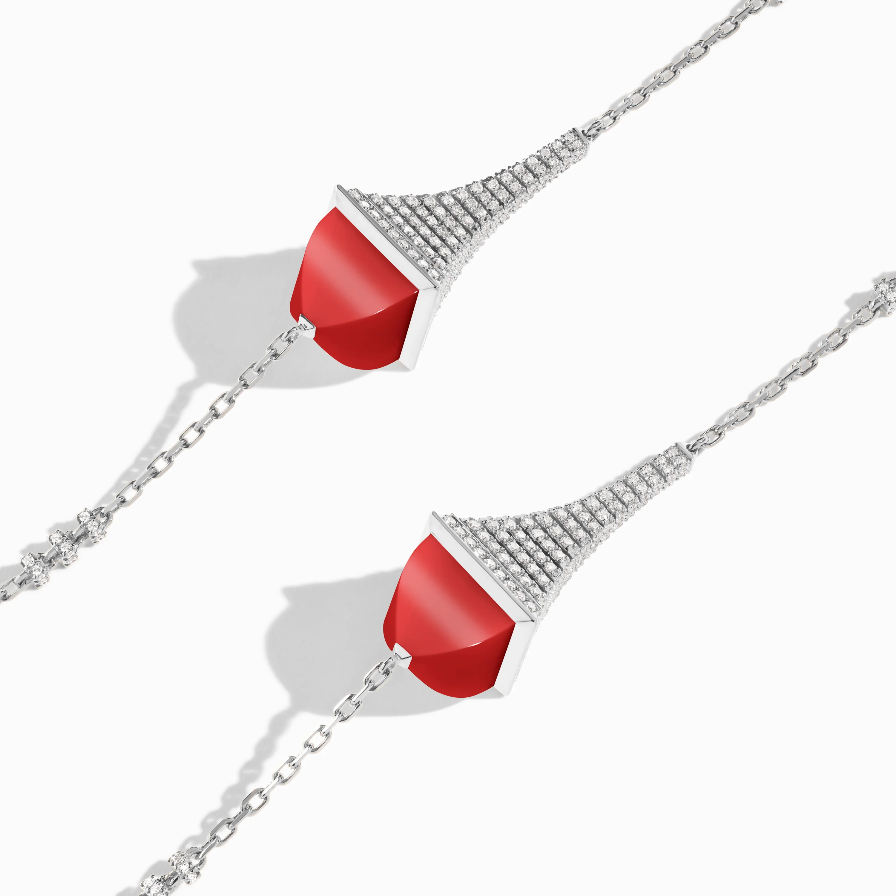 Cleo Rev Diamond Long Chain Necklace - Image 19