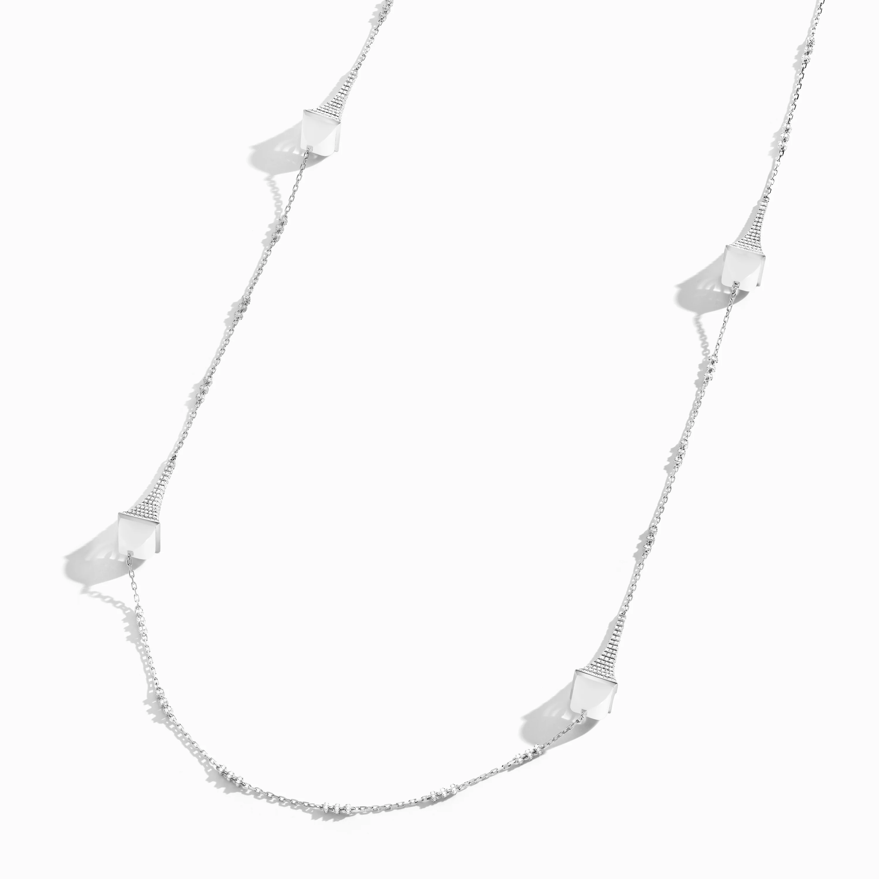 Cleo Rev Diamond Long Chain Necklace - Image 22