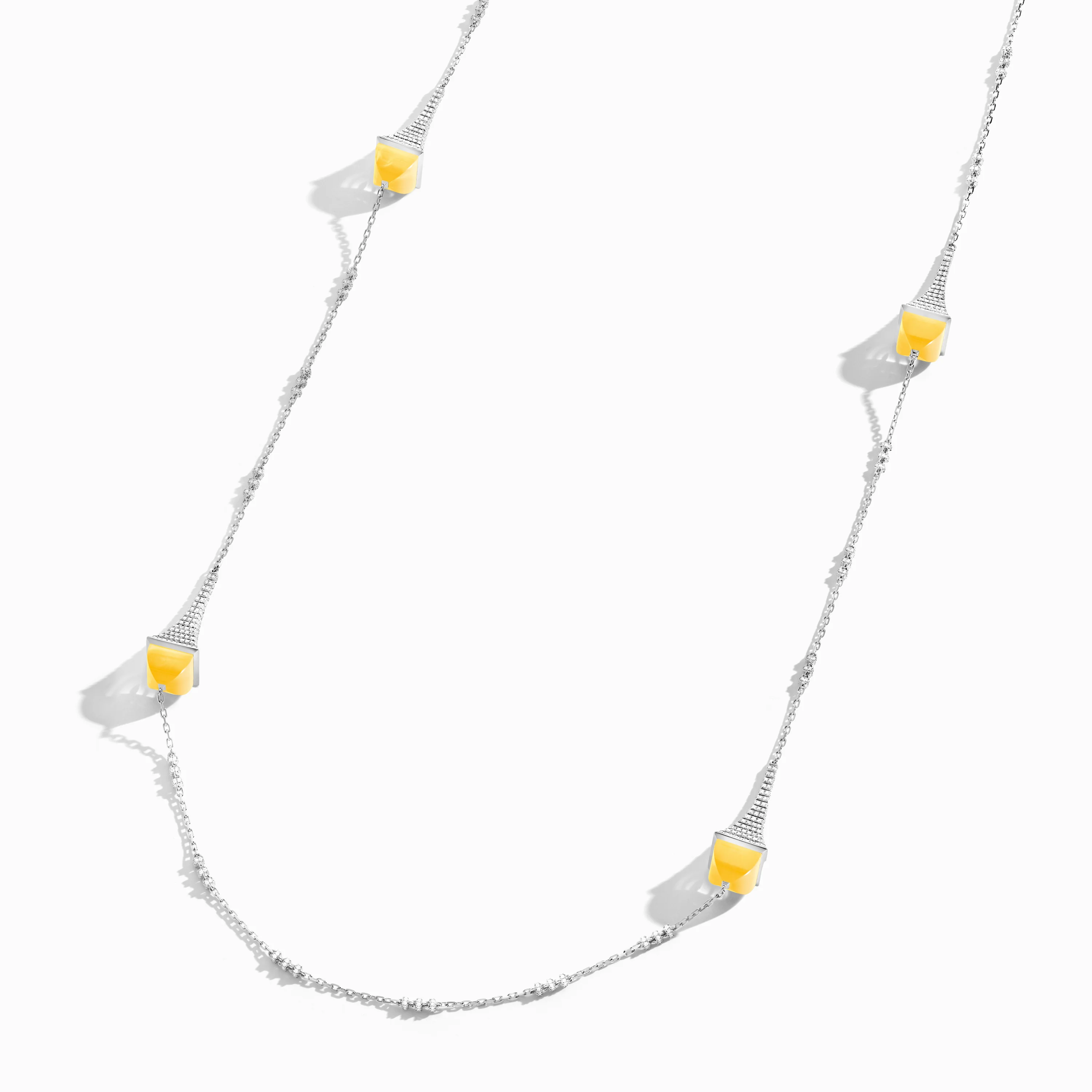 Cleo Rev Diamond Long Chain Necklace - Image 24