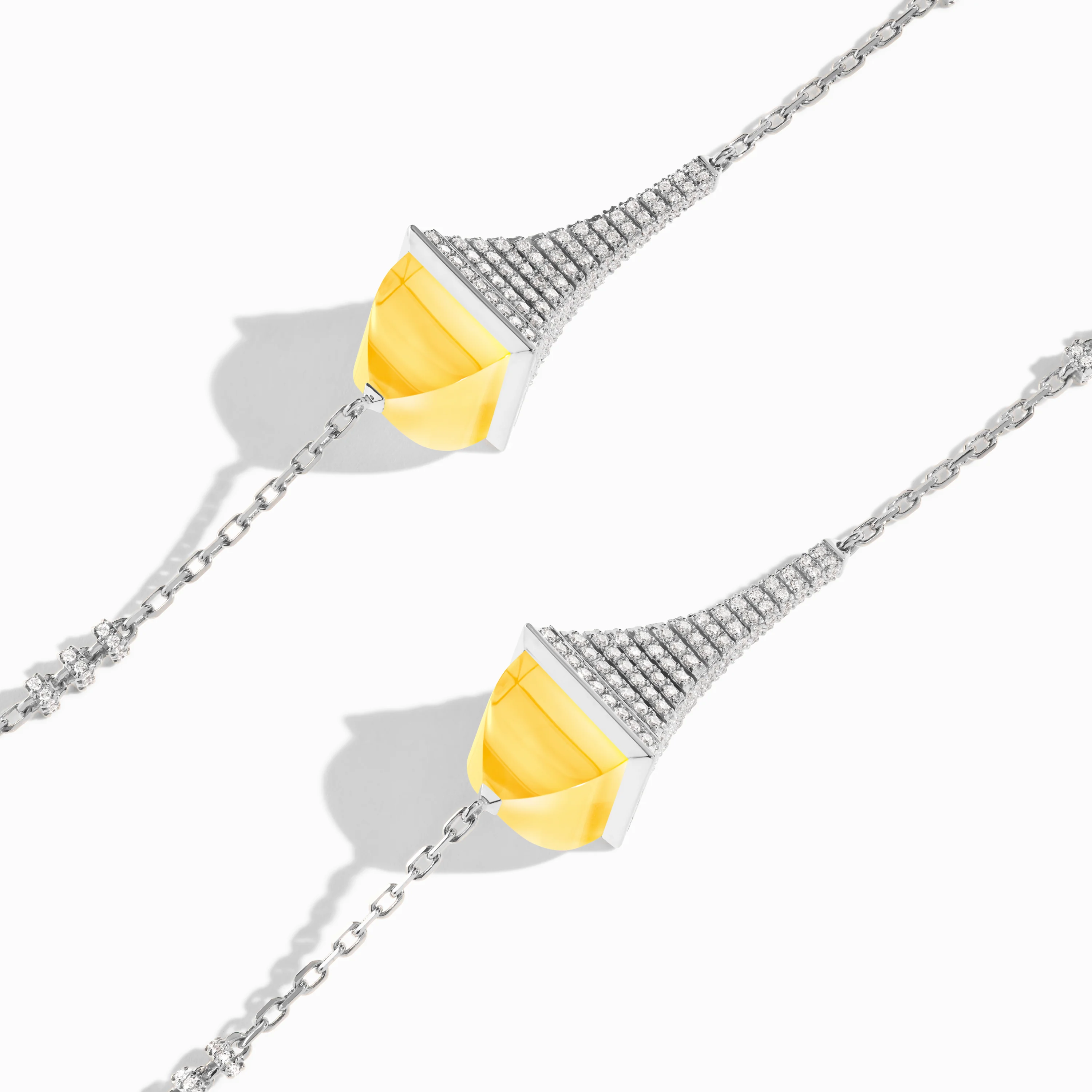 Cleo Rev Diamond Long Chain Necklace - Image 25