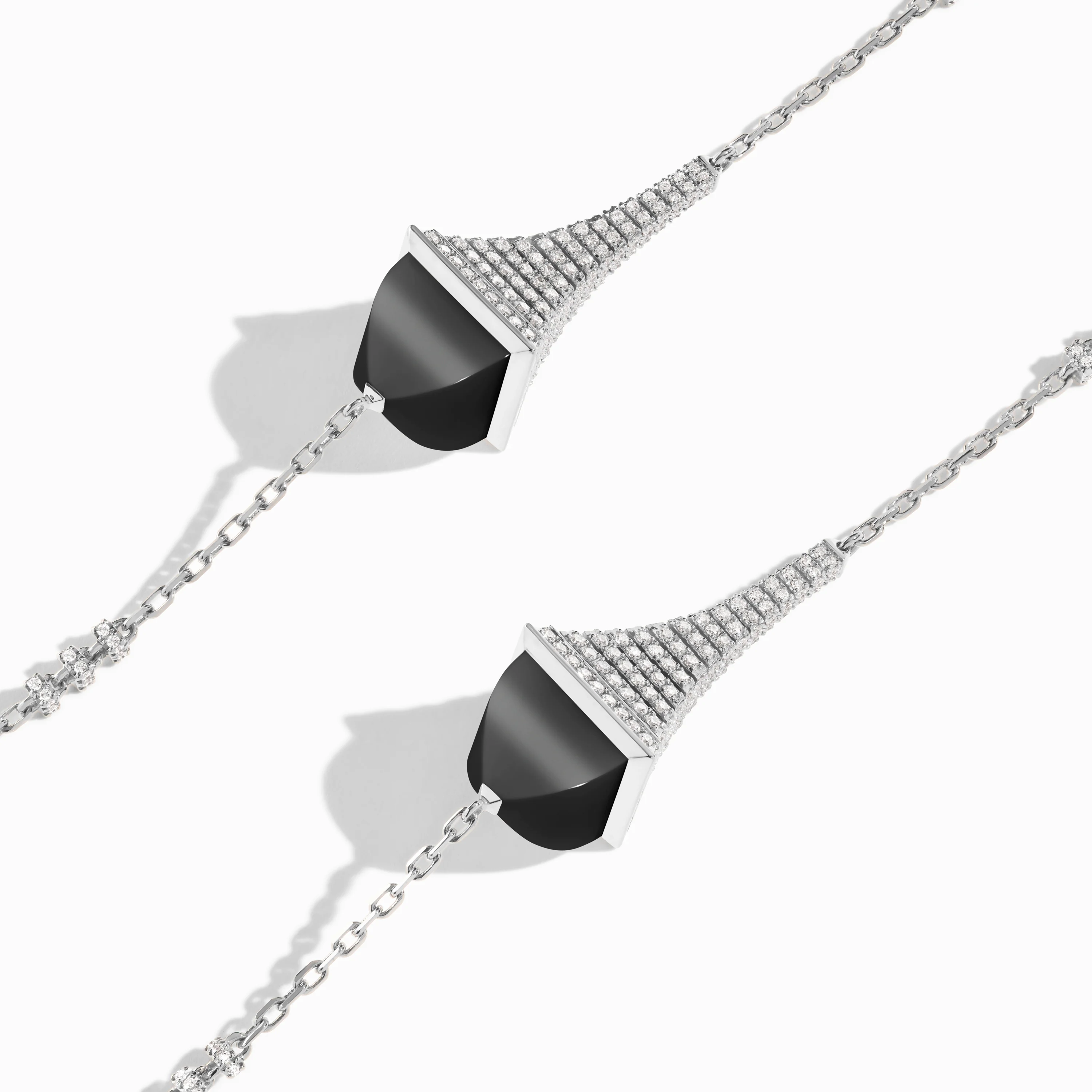 Cleo Rev Diamond Long Chain Necklace - Image 7