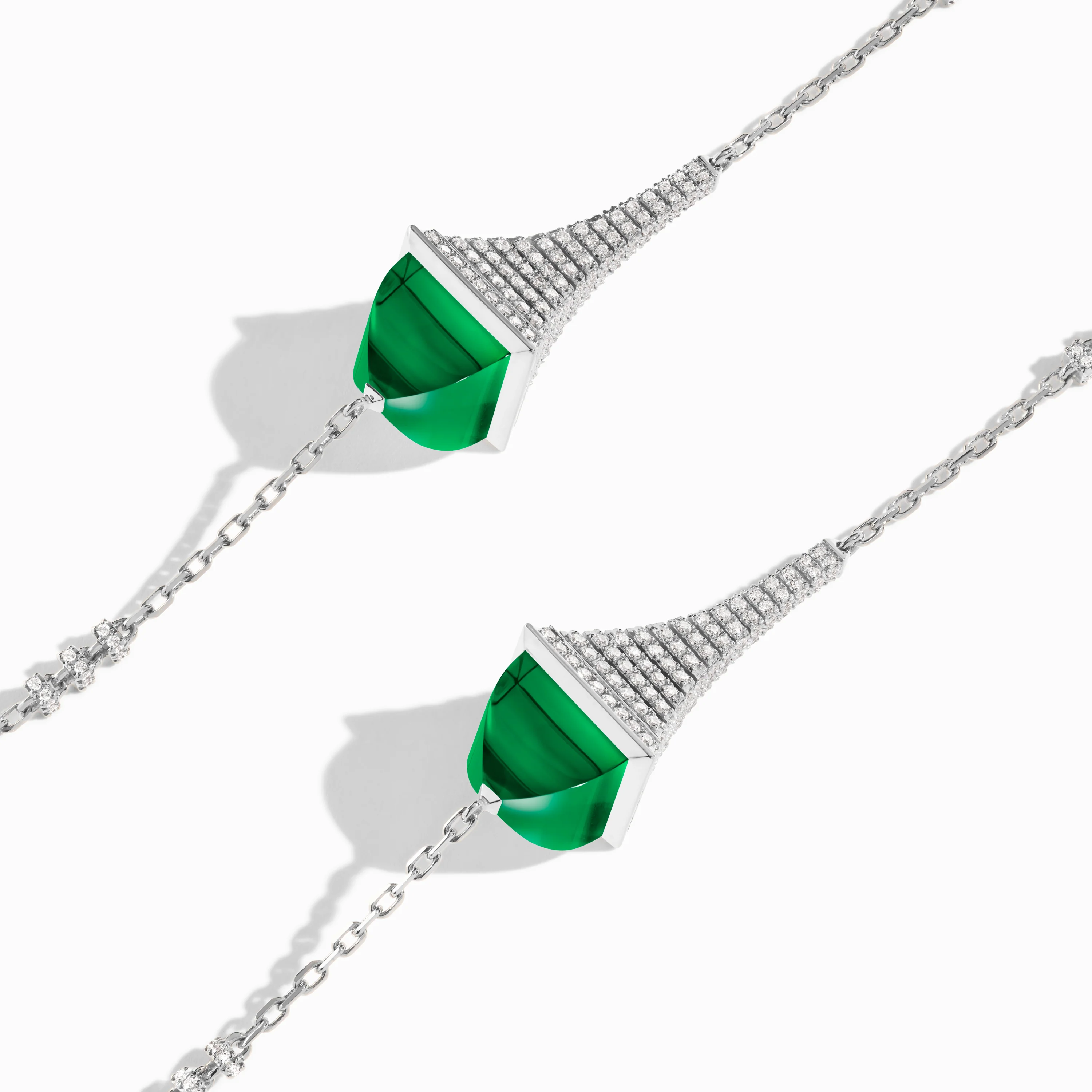 Cleo Rev Diamond Long Chain Necklace - Image 9