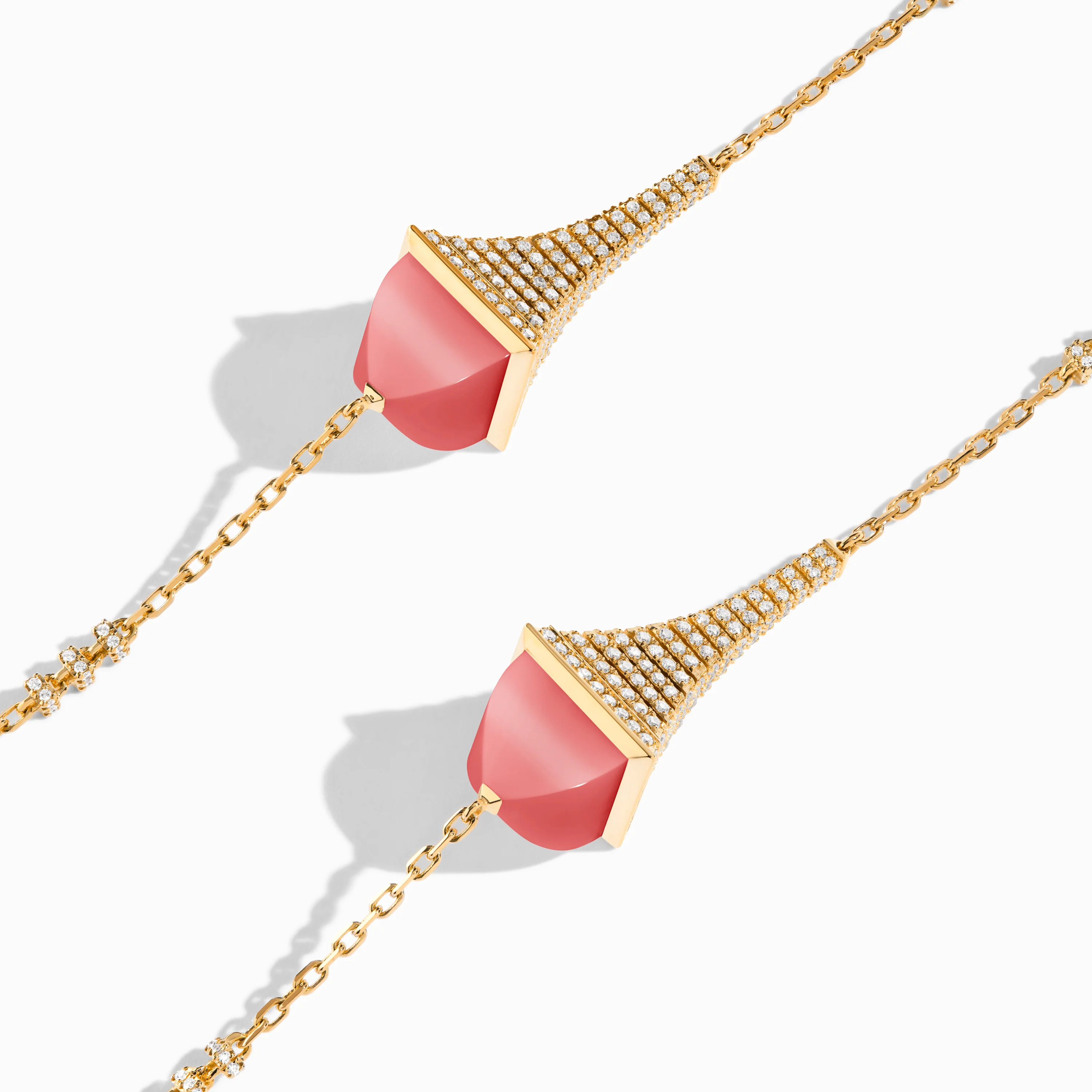 Cleo Rev Diamond Long Chain Necklace - Image 13