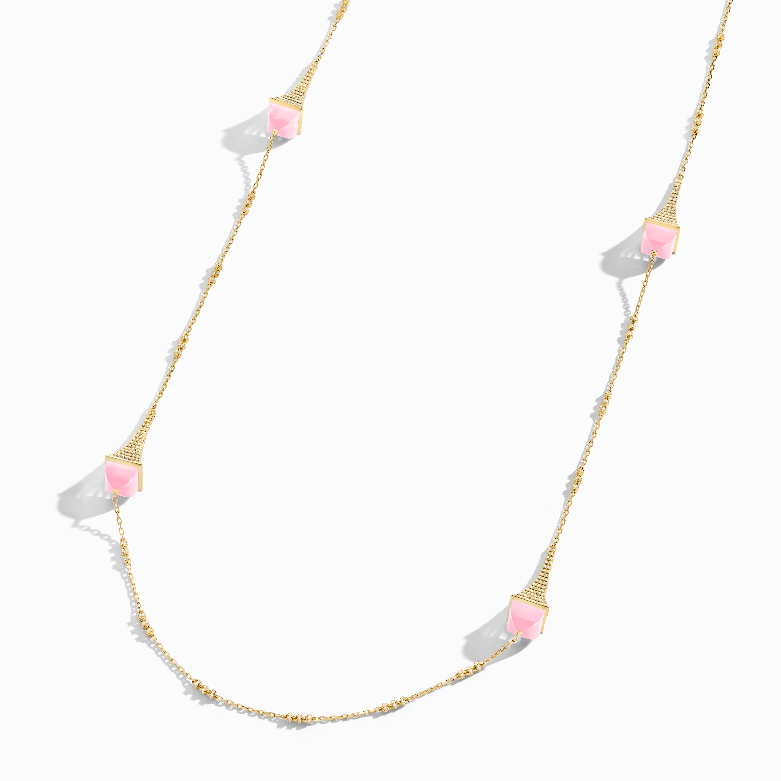 Cleo Rev Diamond Long Chain Necklace - Image 14