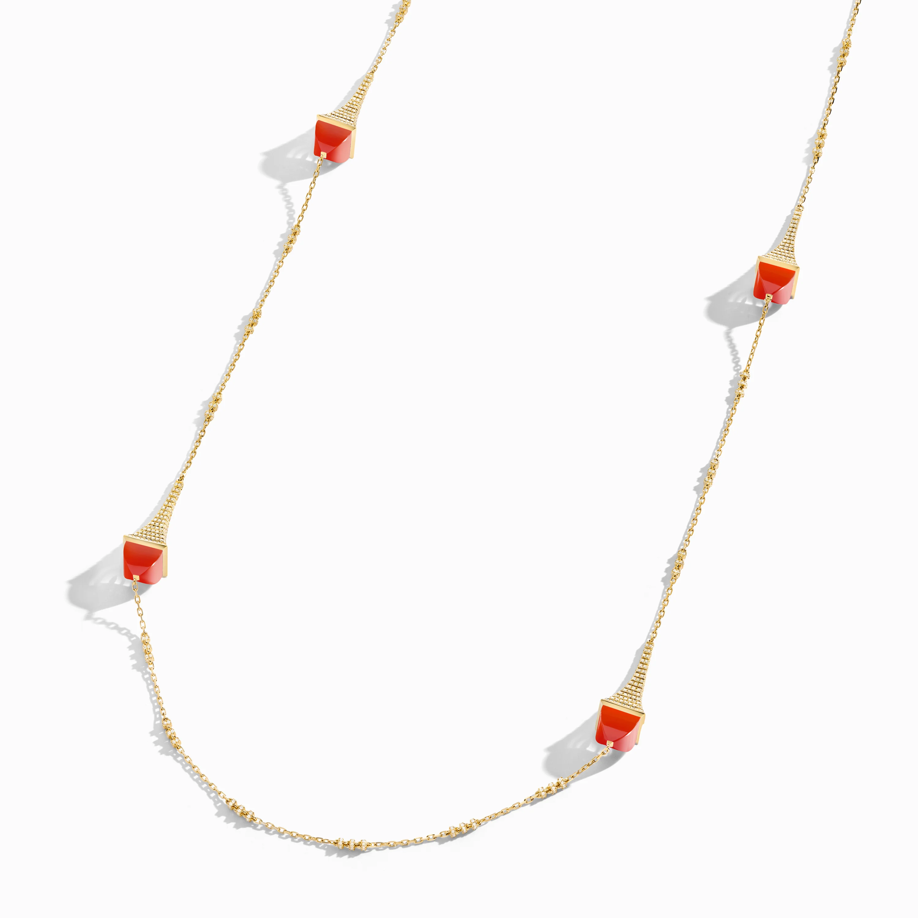 Cleo Rev Diamond Long Chain Necklace - Image 16