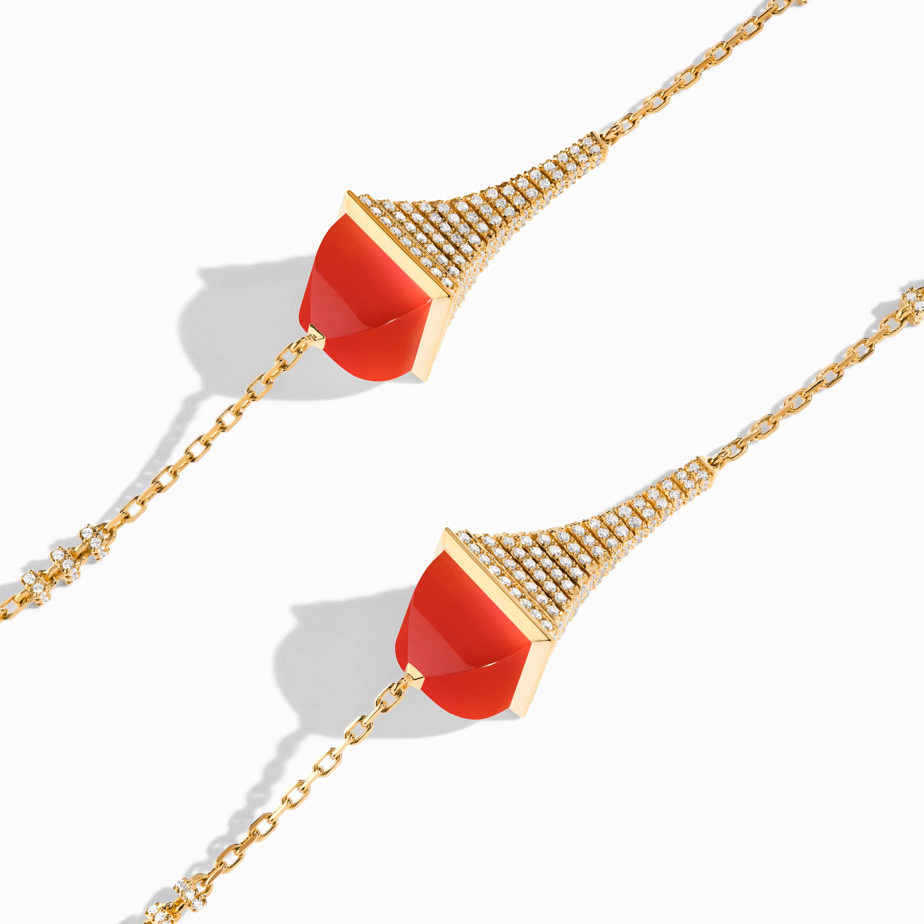 Cleo Rev Diamond Long Chain Necklace - Image 17