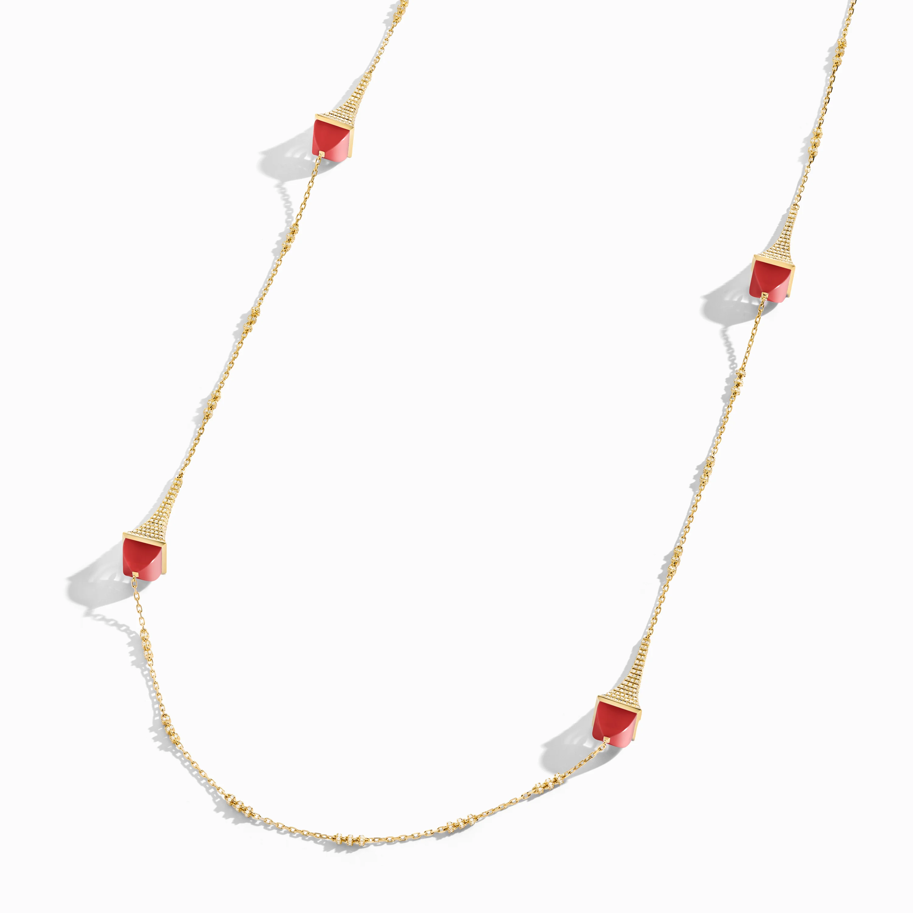 Cleo Rev Diamond Long Chain Necklace - Image 18