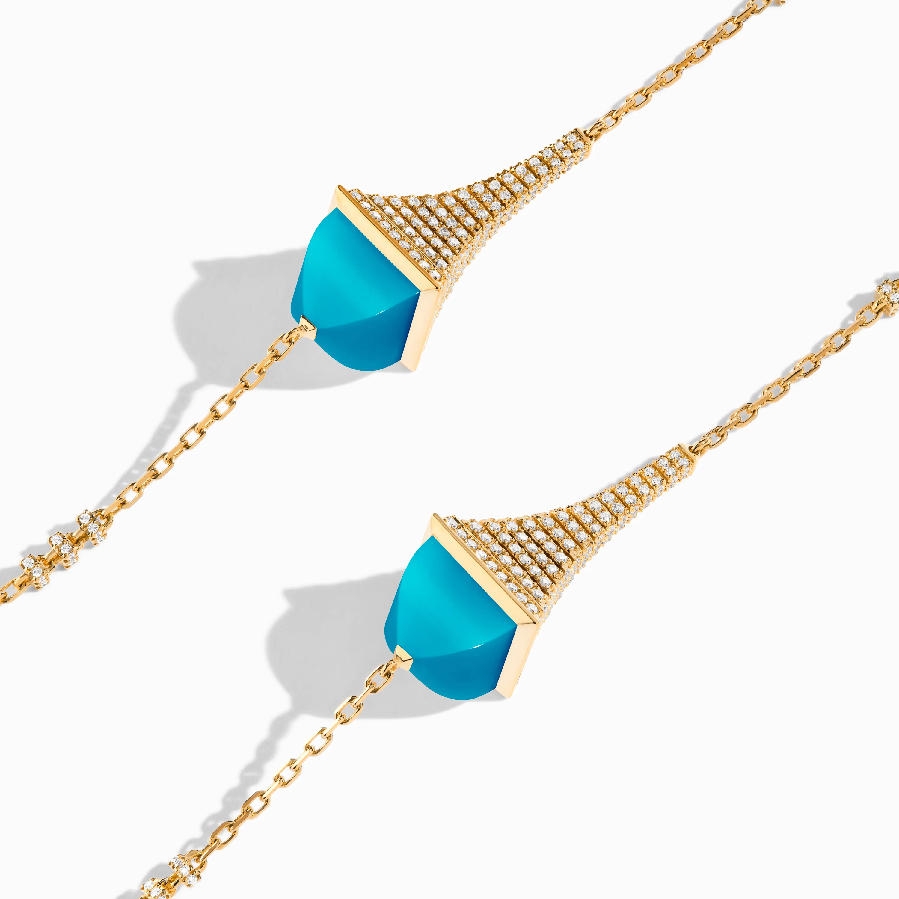 Cleo Rev Diamond Long Chain Necklace - Image 21
