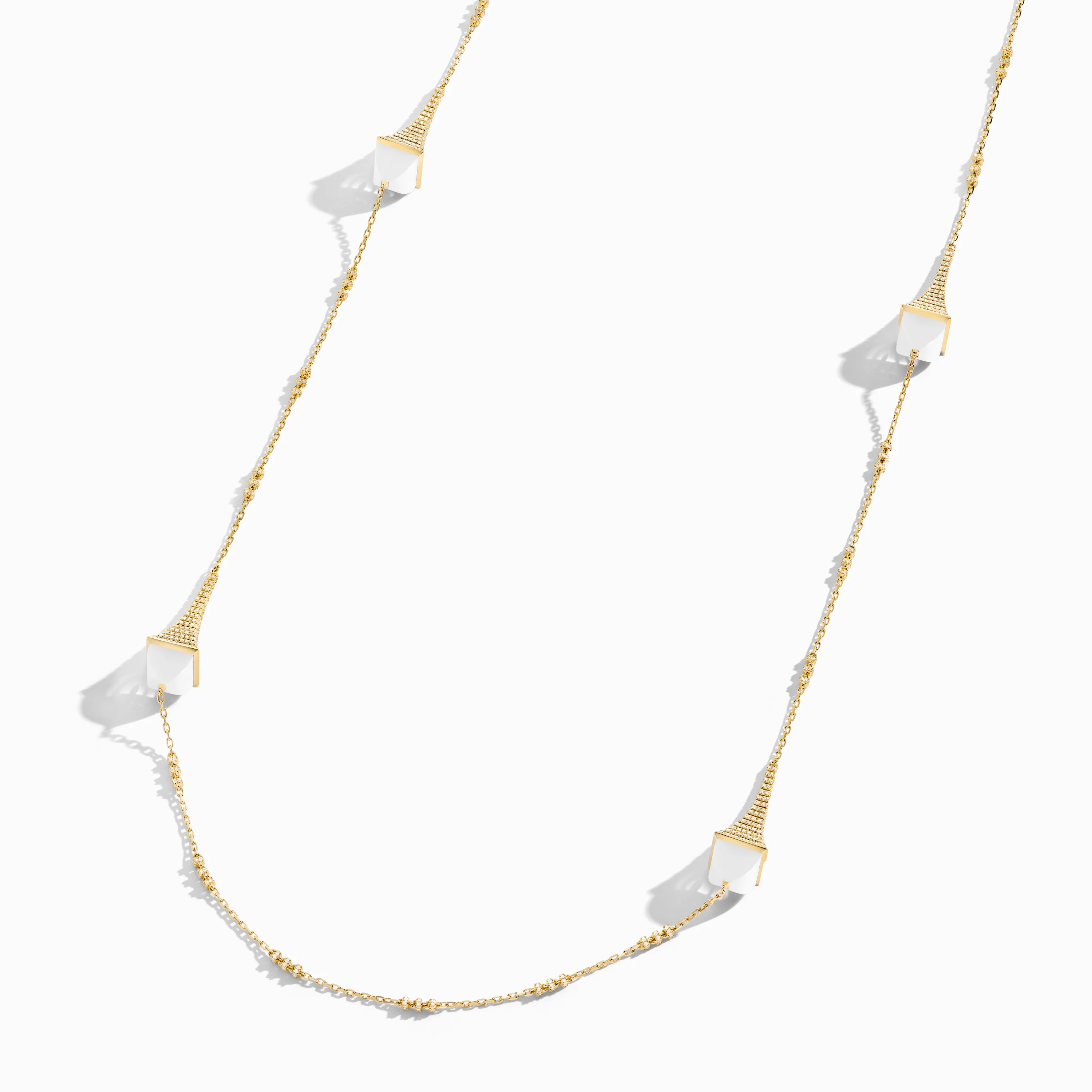 Cleo Rev Diamond Long Chain Necklace - Image 22