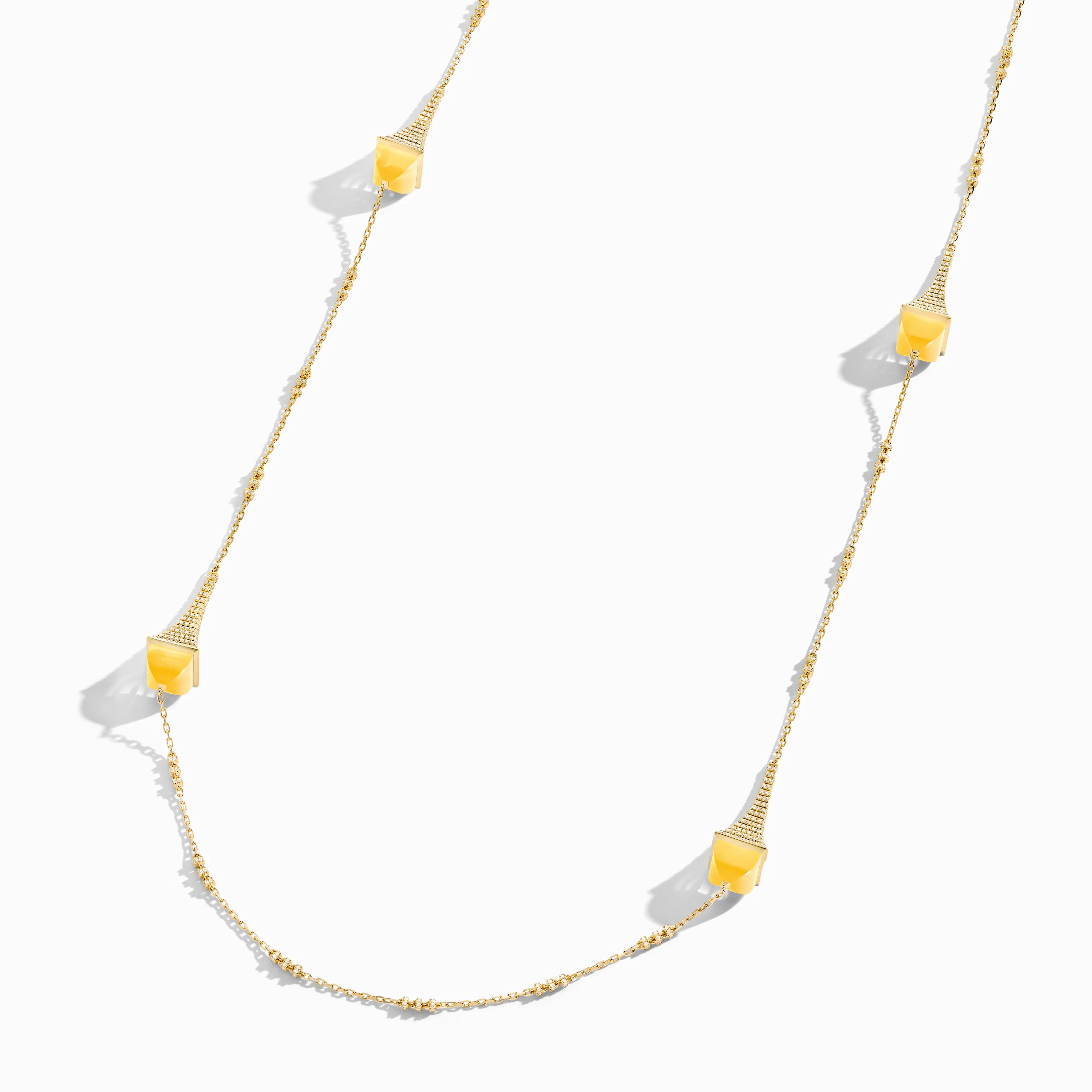 Cleo Rev Diamond Long Chain Necklace - Image 24
