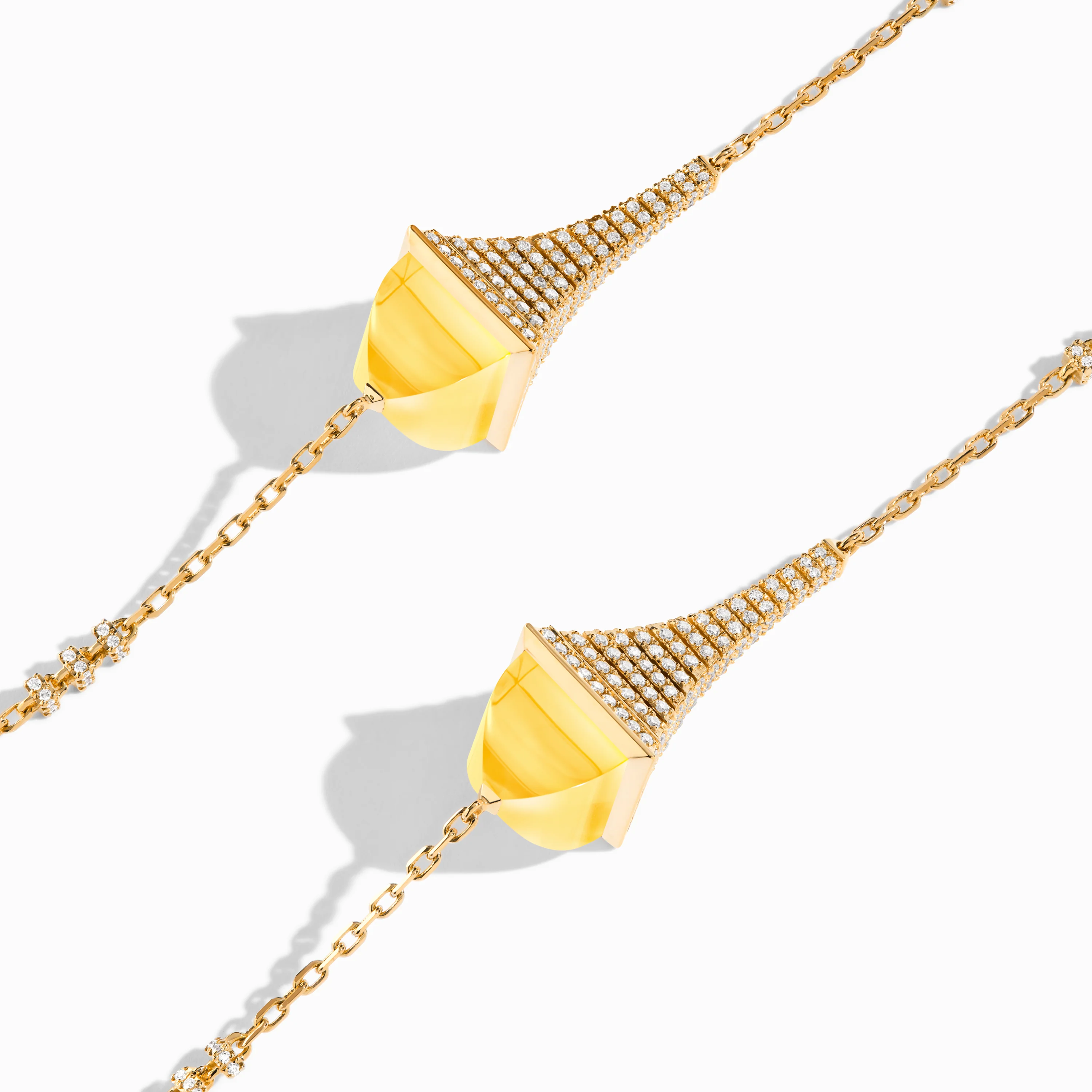 Cleo Rev Diamond Long Chain Necklace - Image 25