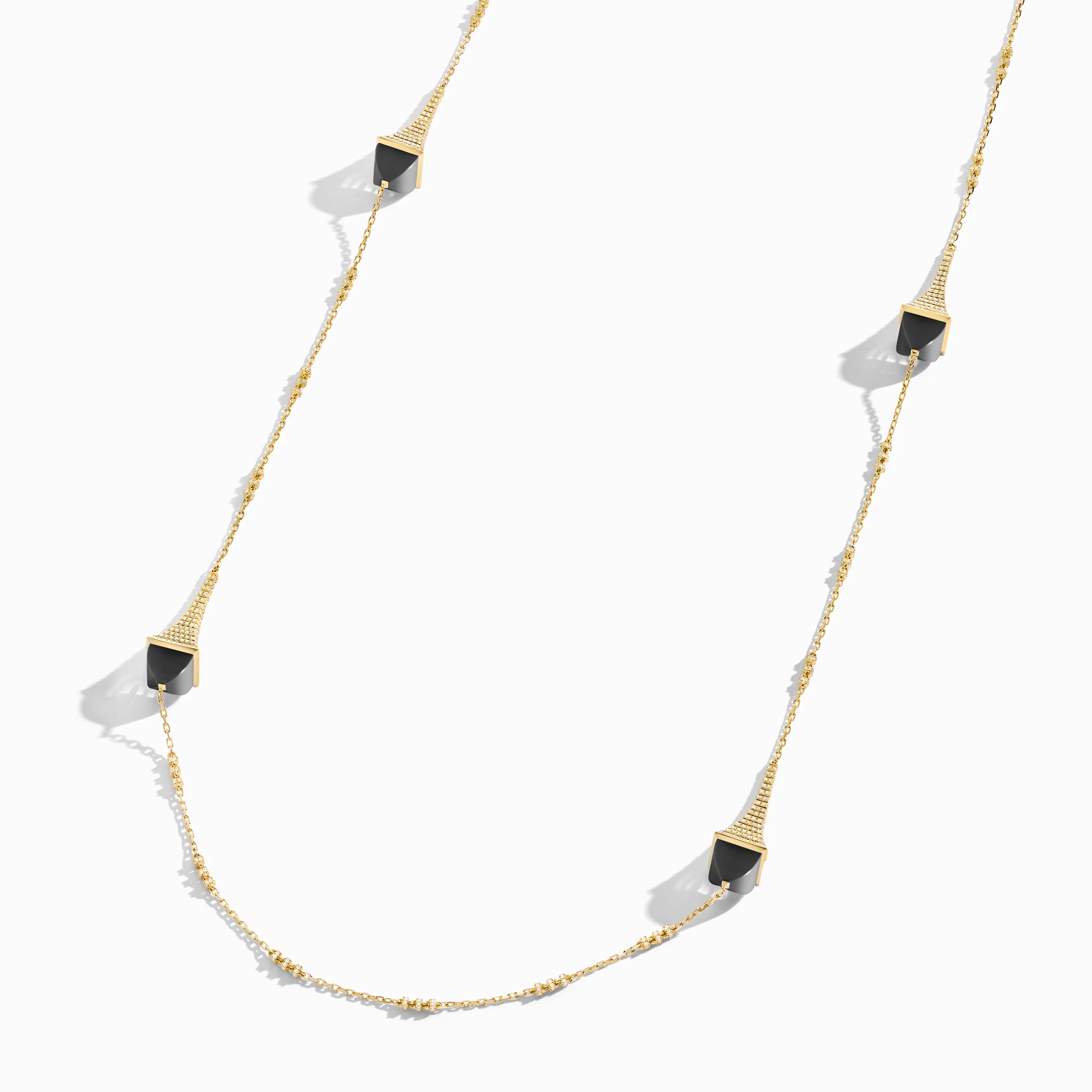 Cleo Rev Diamond Long Chain Necklace - Image 6