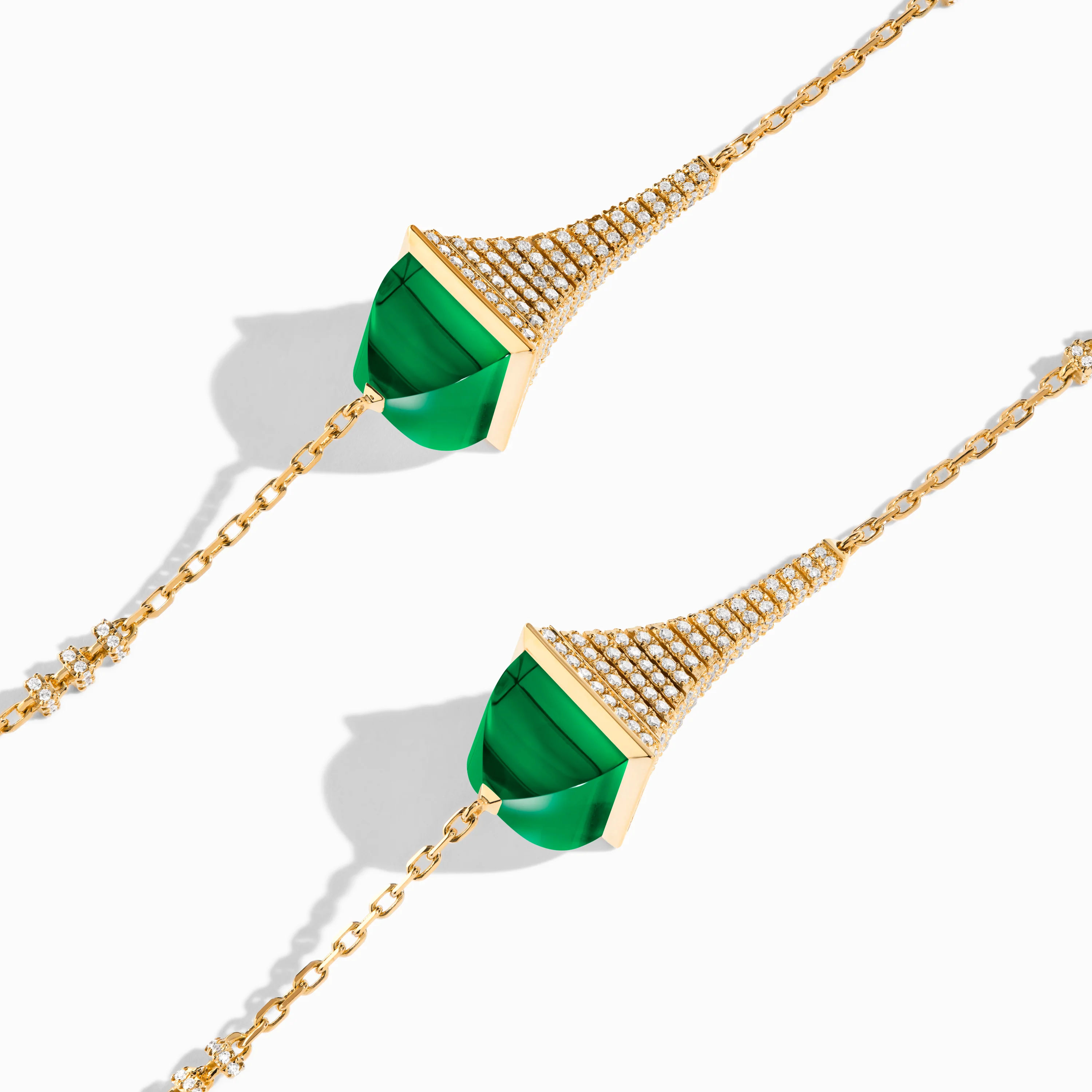 Cleo Rev Diamond Long Chain Necklace - Image 9
