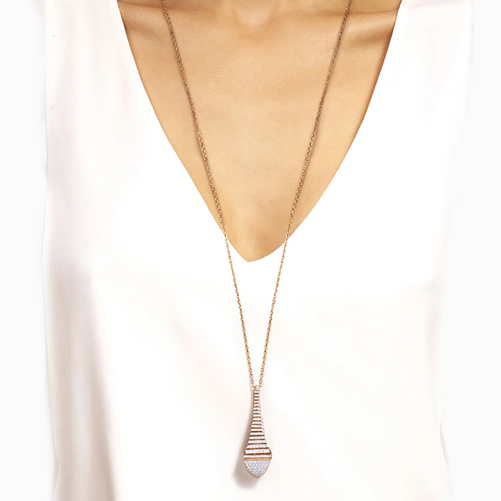 Cleo Rev Full Diamond Pendant - Image 3