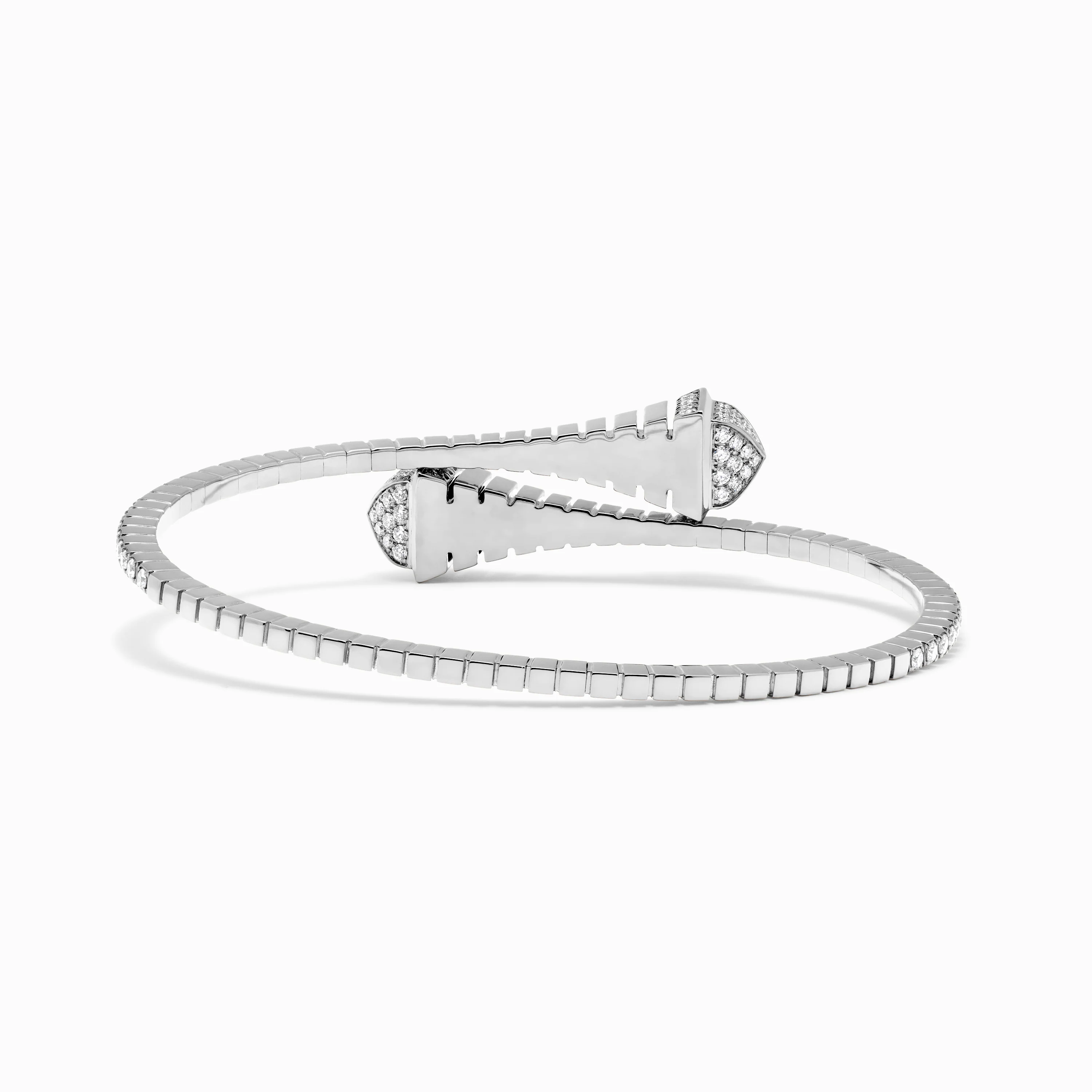 Cleo Rev Full Diamond Slim Slip-On Bracelet - Image 3