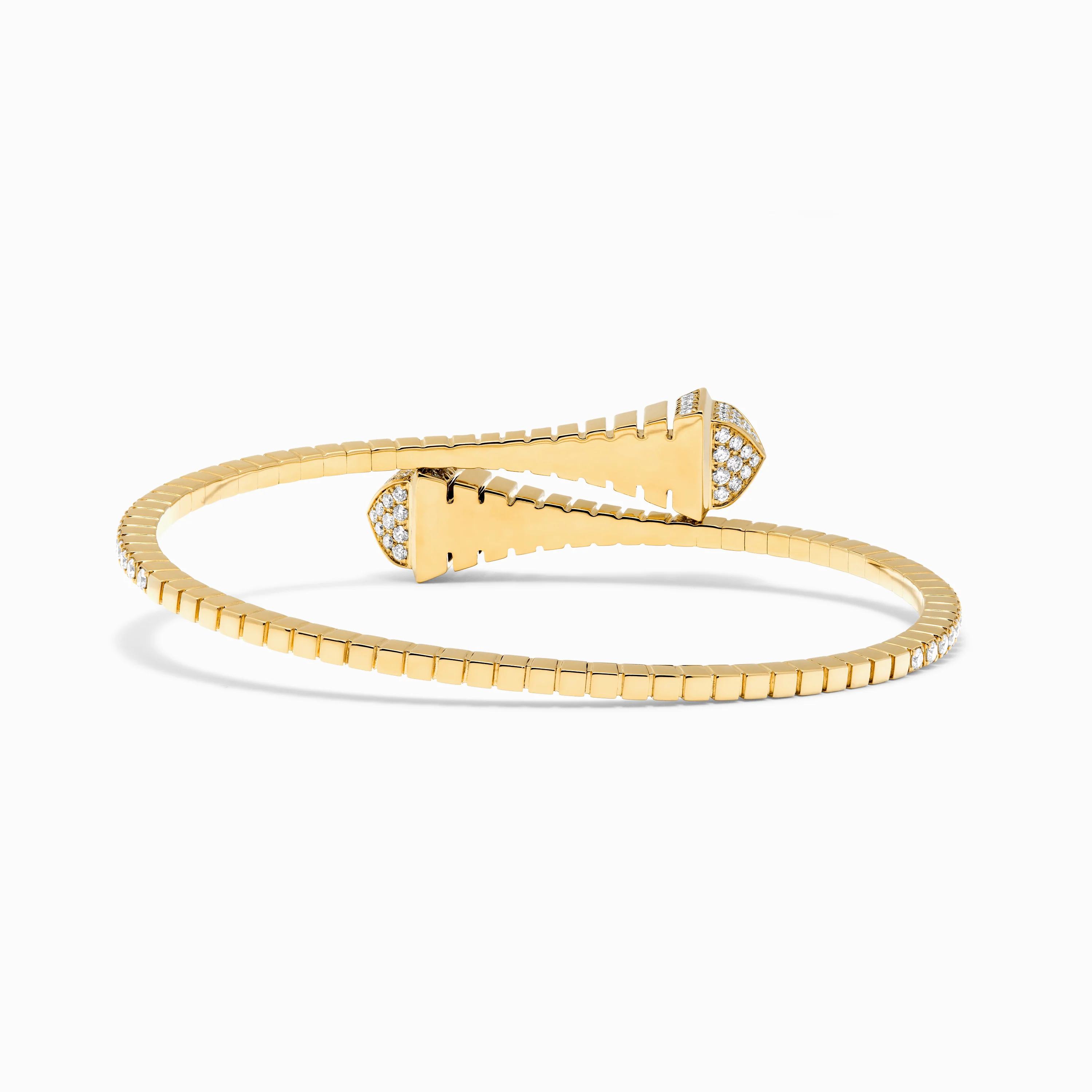 Cleo Rev Full Diamond Slim Slip-On Bracelet - Image 3