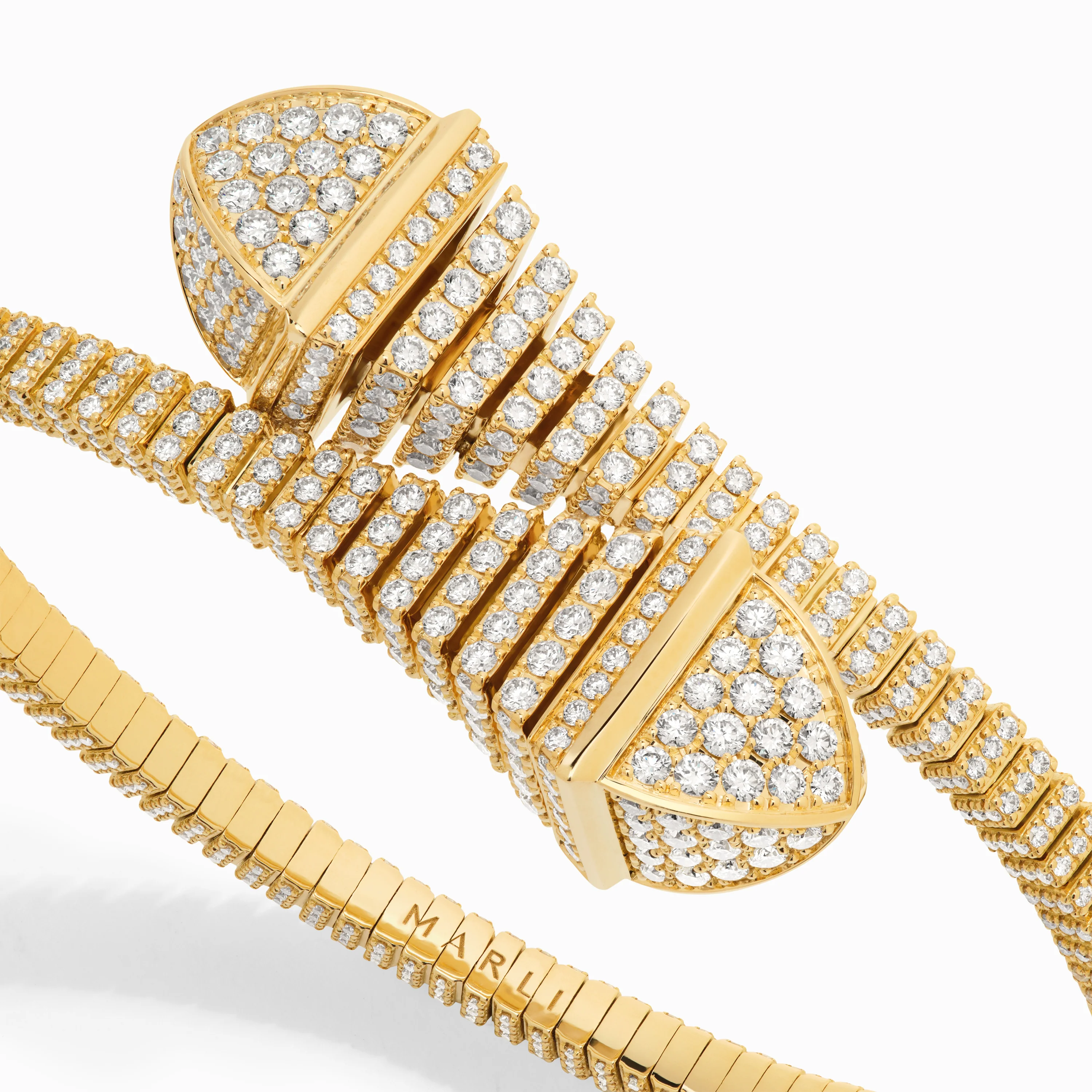 Cleo Rev Full Diamond Slip-On Bracelet - Image 2