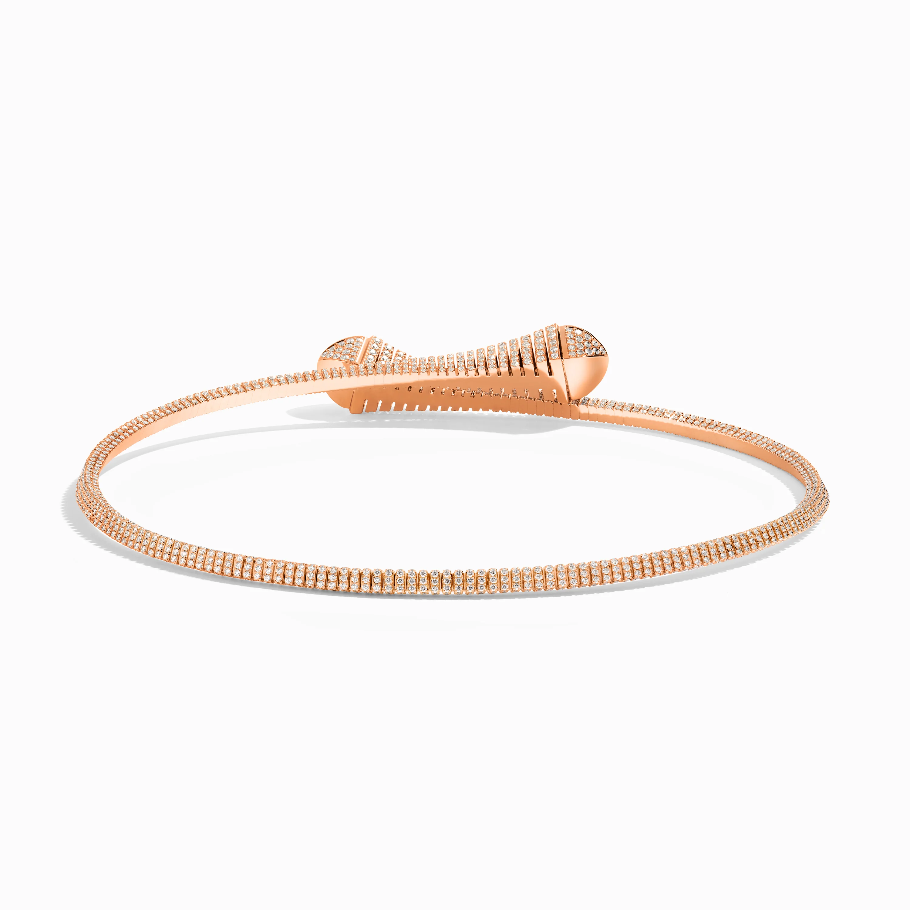 Cleo Rev Full Diamond Slip-On Necklace - Image 3