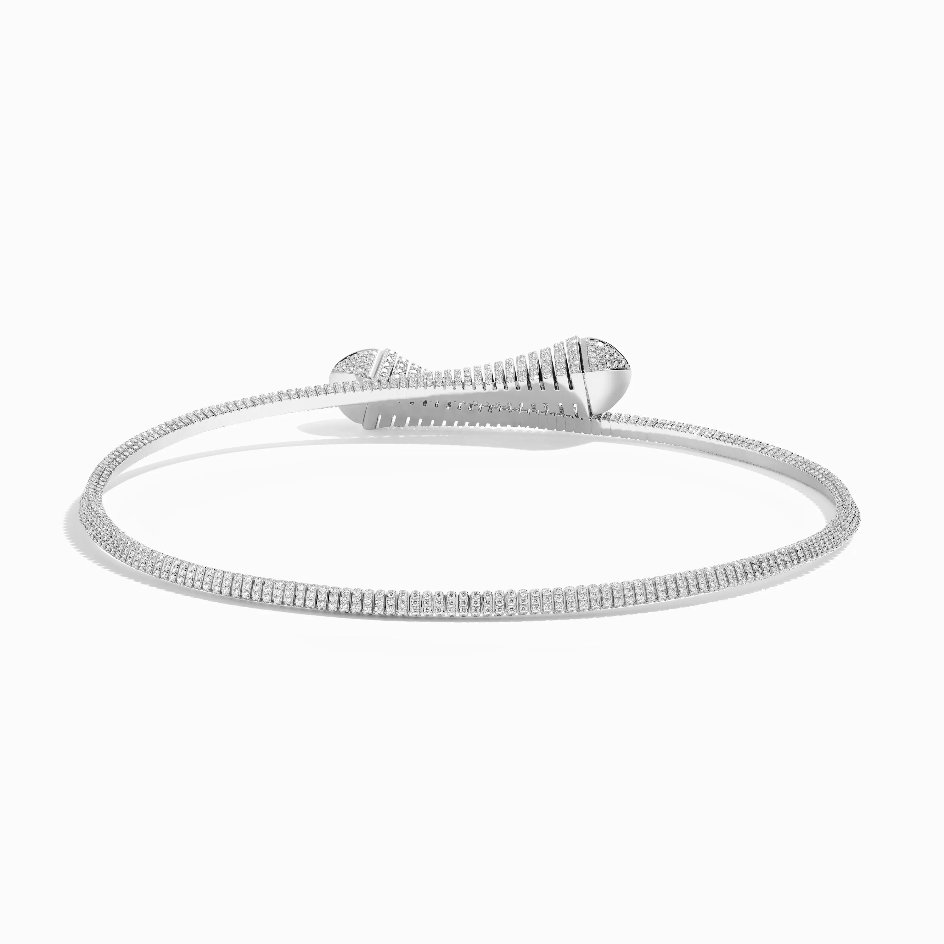 Cleo Rev Full Diamond Slip-On Necklace - Image 3