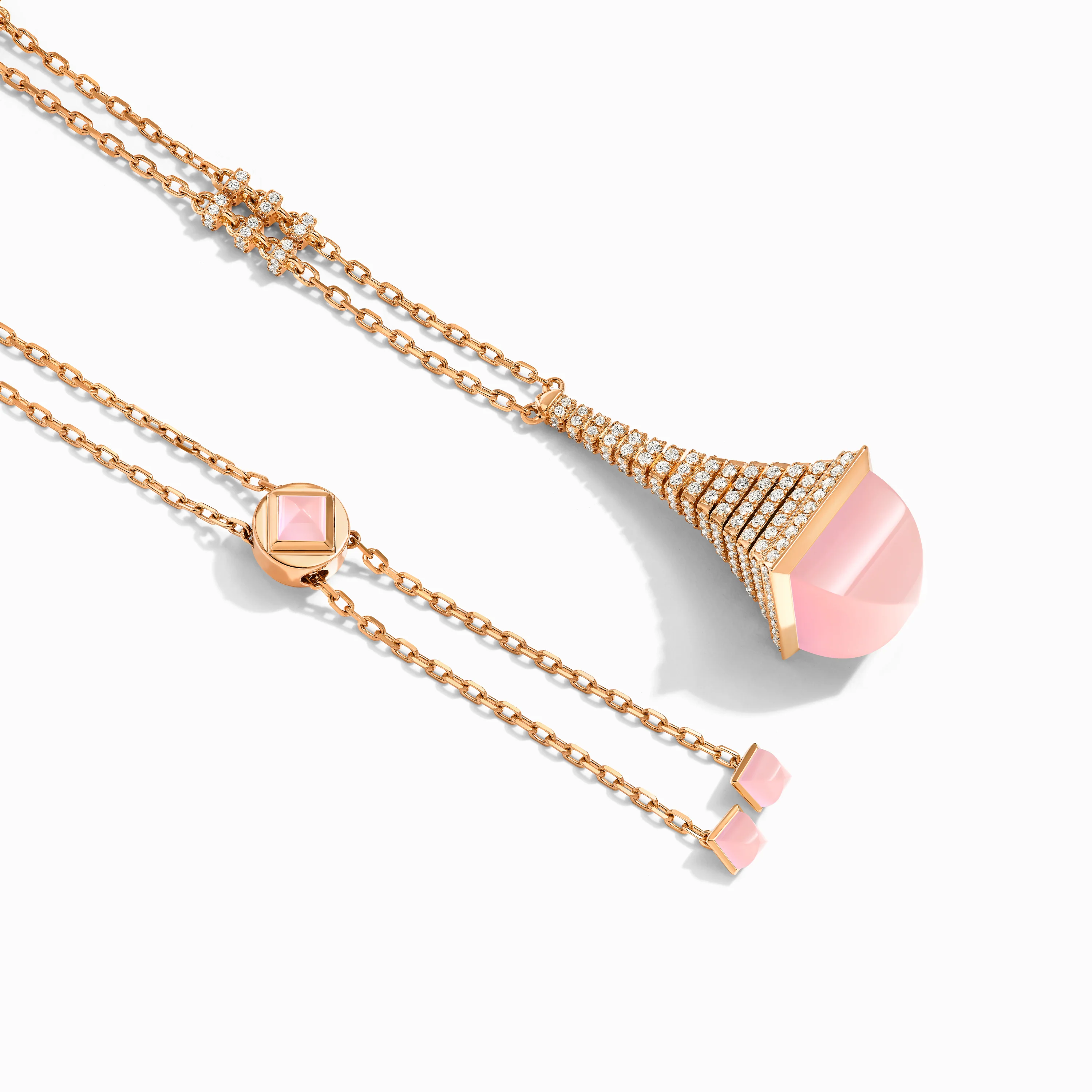 Cleo Rev Luxe Diamond Long Drop Necklace - Image 2