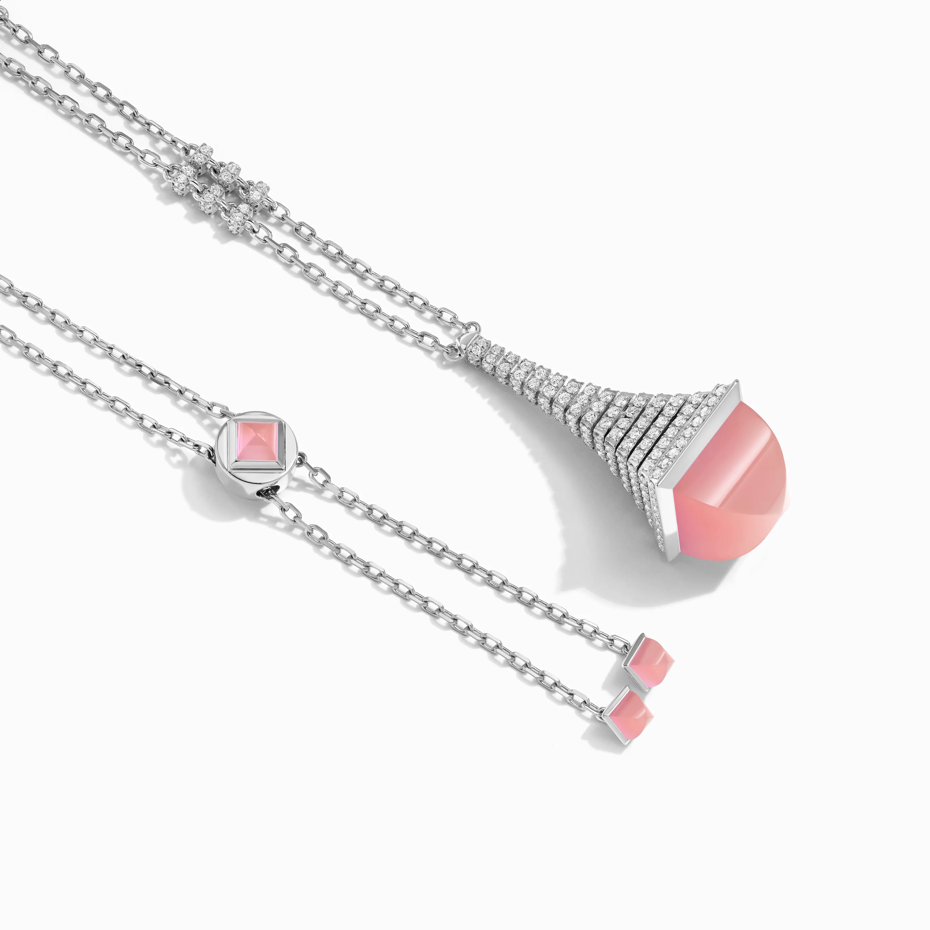Cleo Rev Luxe Diamond Long Drop Necklace - Image 2