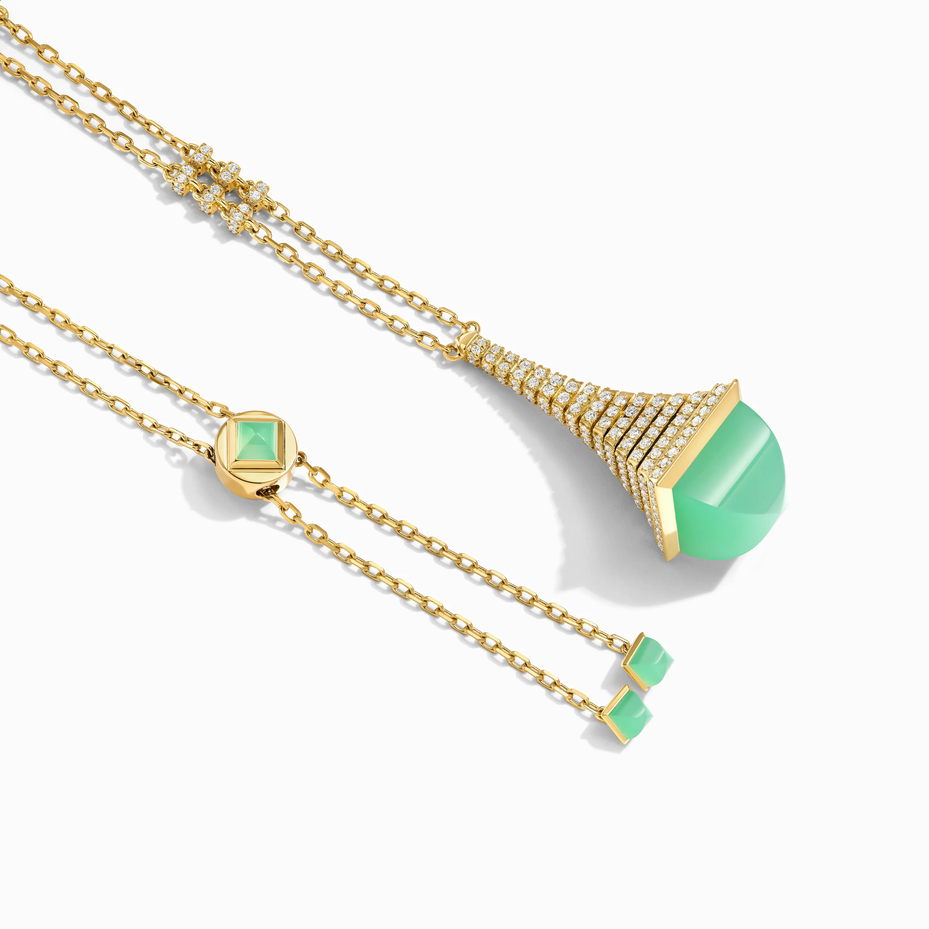 Cleo Rev Luxe Diamond Long Drop Necklace - Image 2