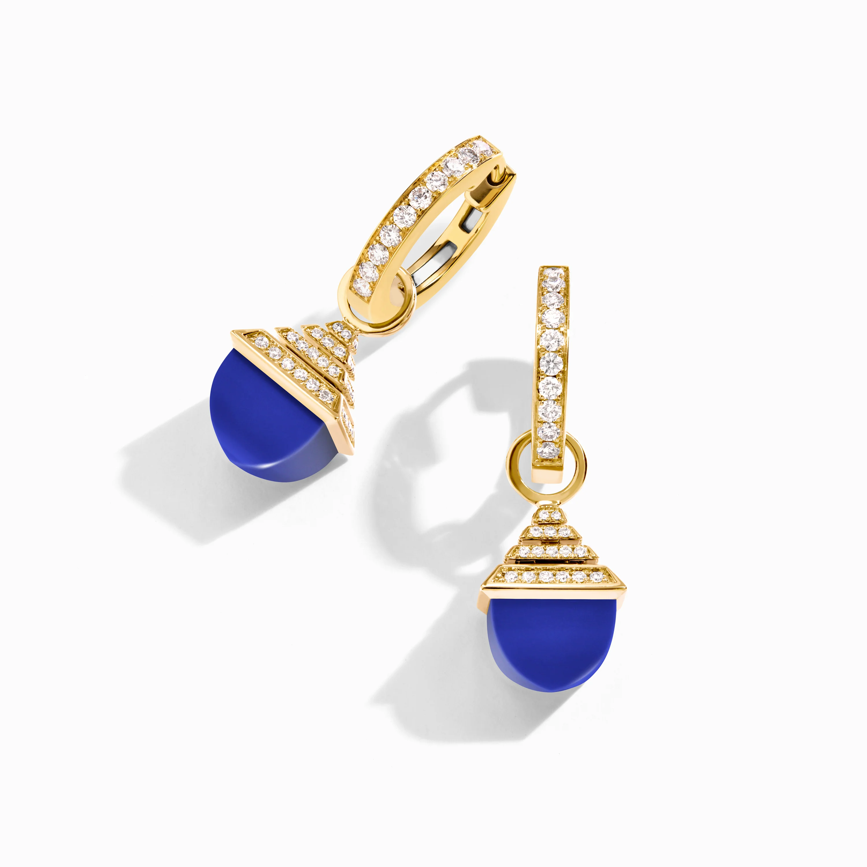 Cleo Rev Midi Diamond Drop Earrings - Image 11