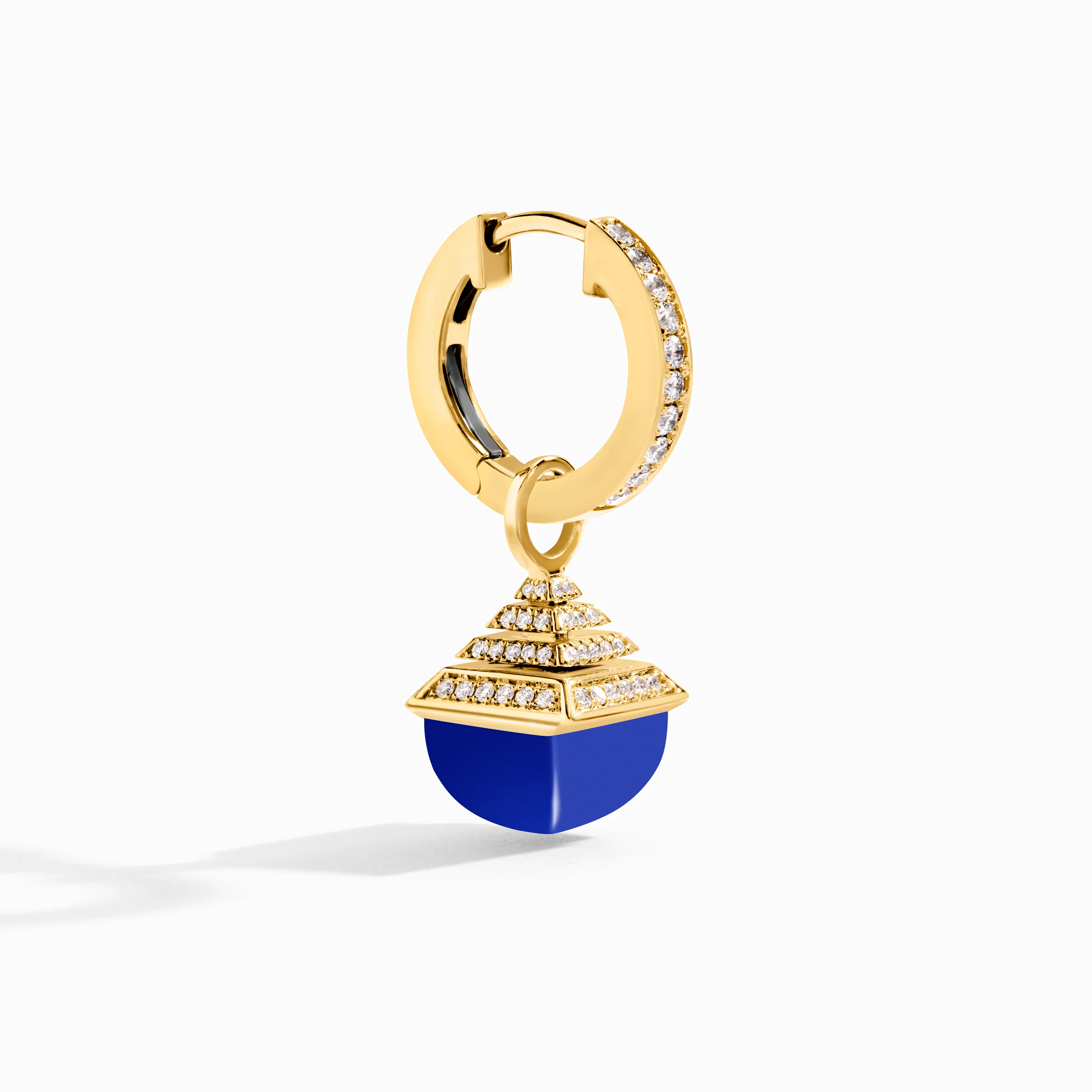 Cleo Rev Midi Diamond Drop Earrings - Image 12