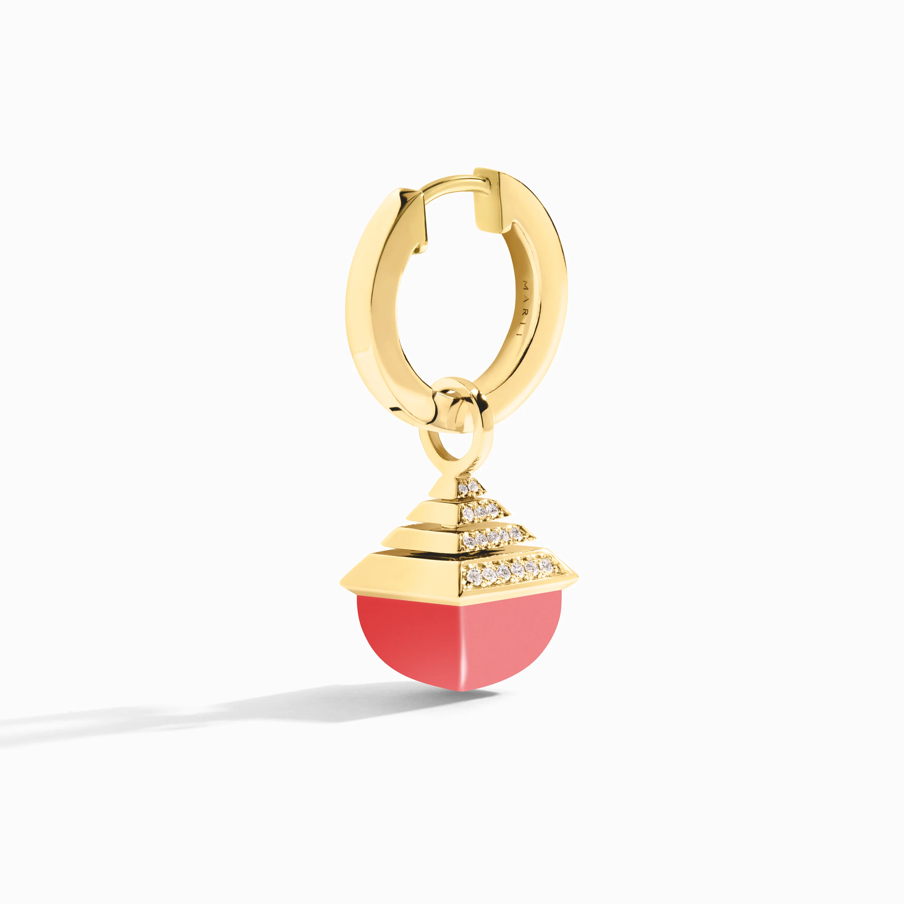 Cleo Rev Midi Diamond Drop Earrings - Image 19