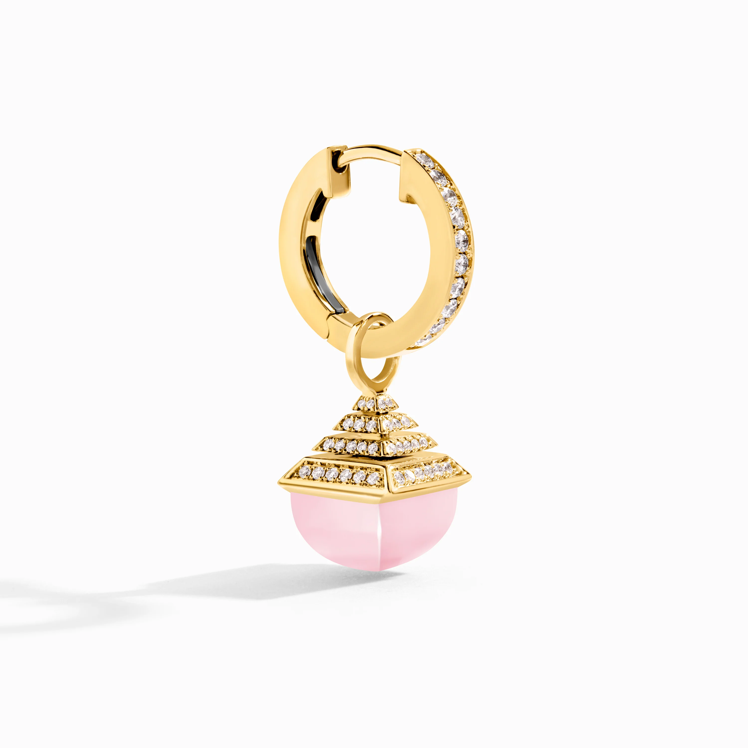 Cleo Rev Midi Diamond Drop Earrings - Image 21