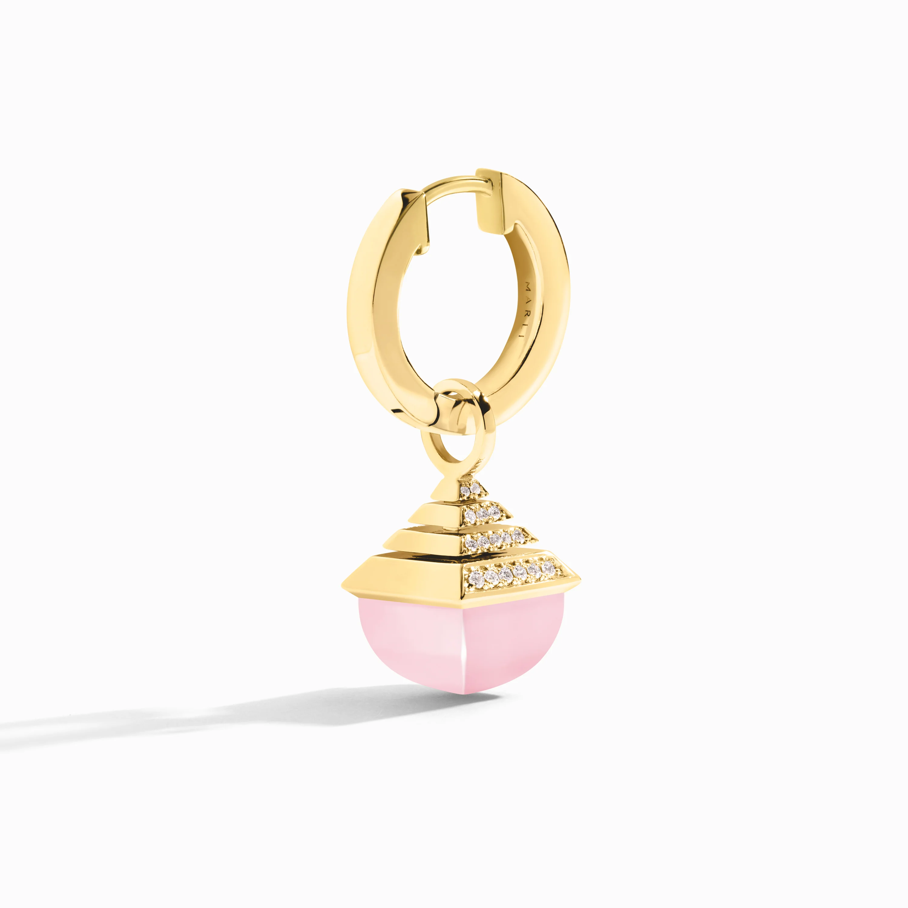 Cleo Rev Midi Diamond Drop Earrings - Image 22