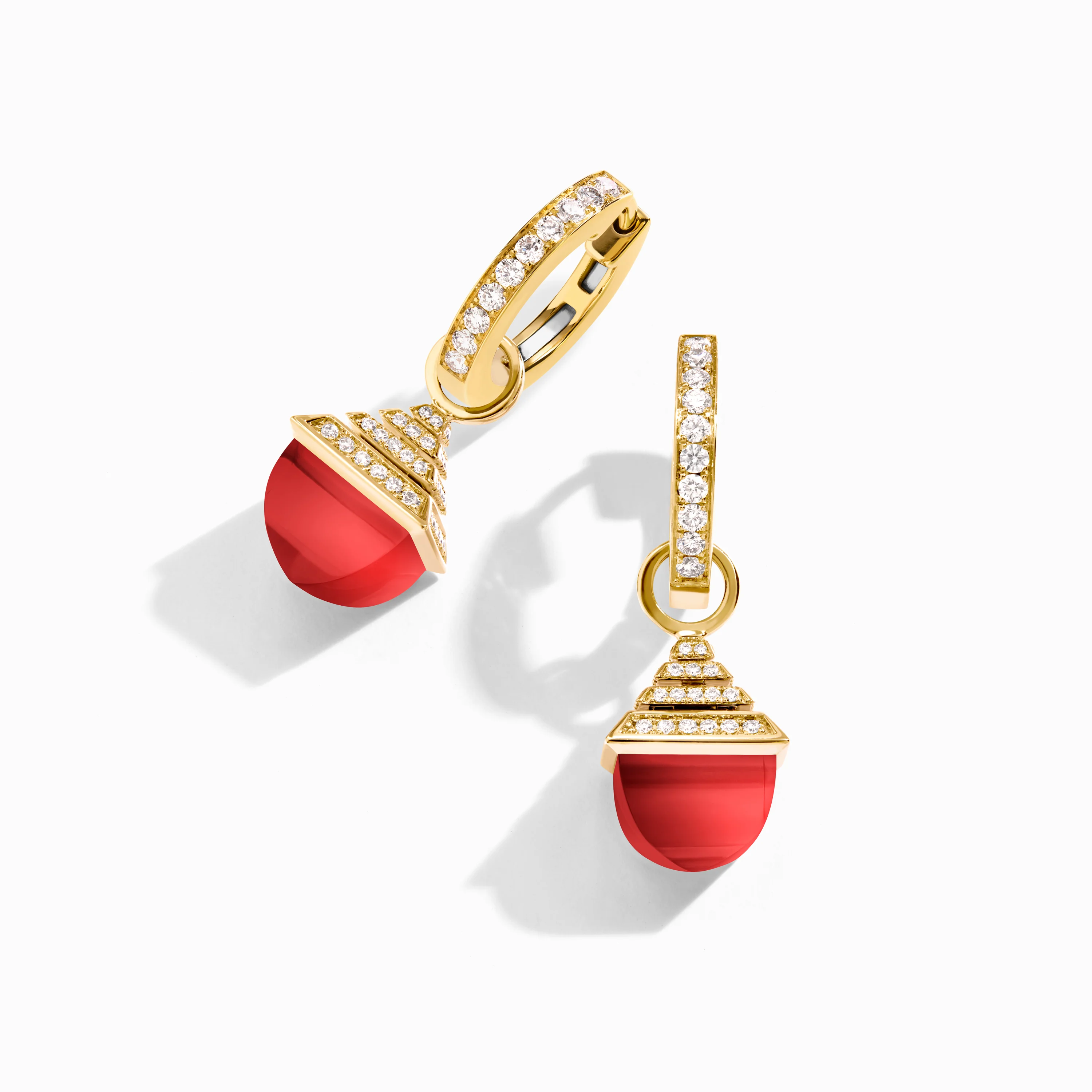 Cleo Rev Midi Diamond Drop Earrings - Image 23