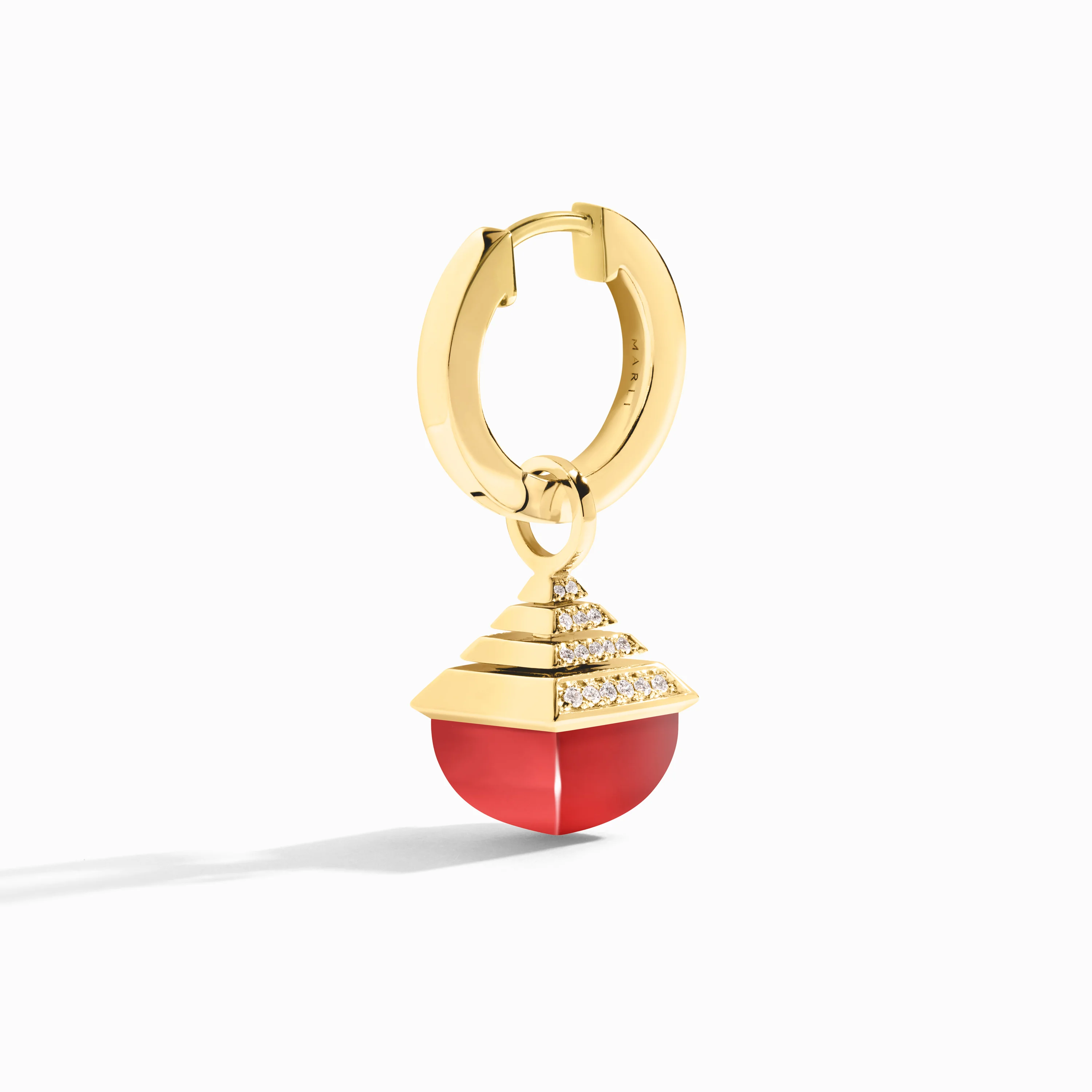 Cleo Rev Midi Diamond Drop Earrings - Image 25