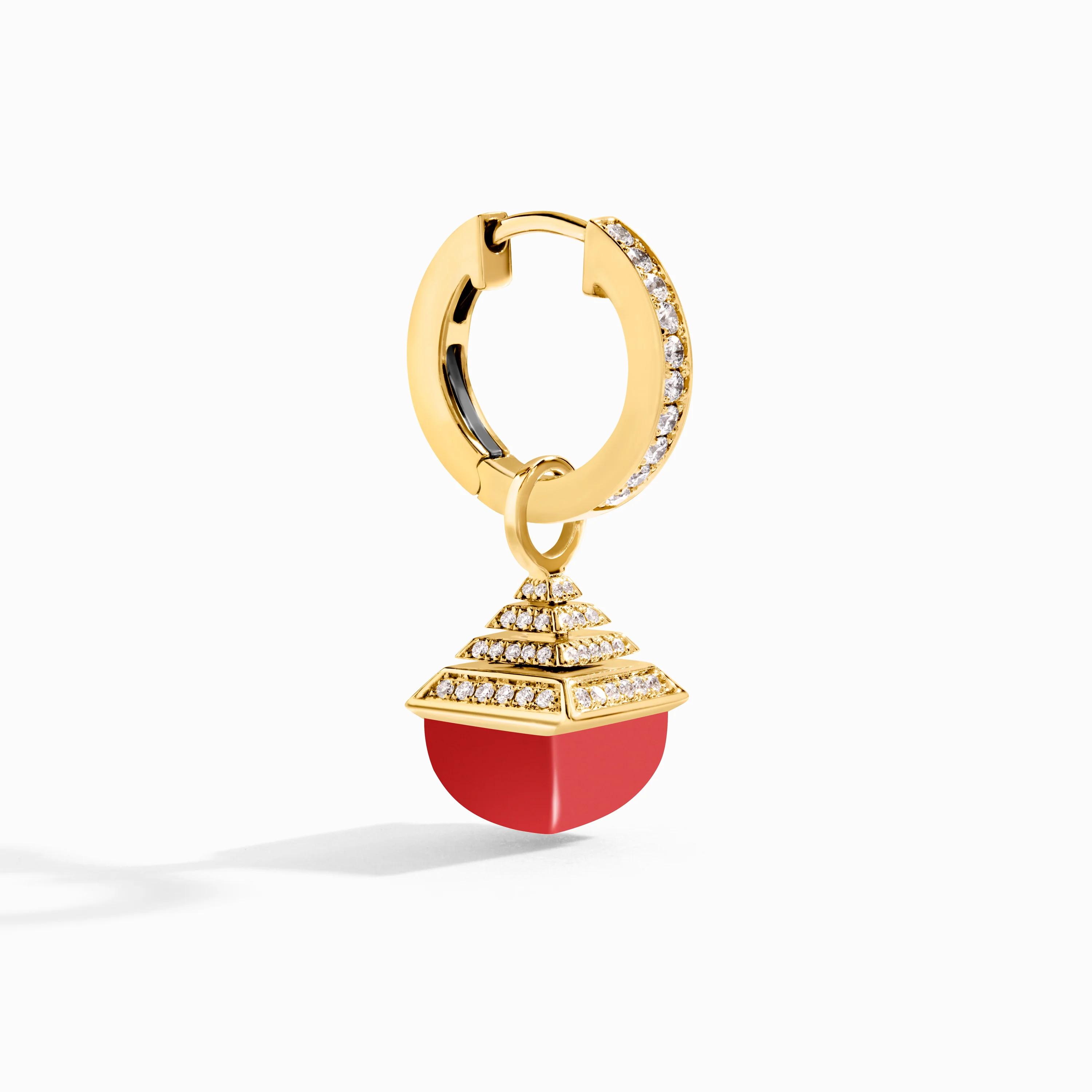 Cleo Rev Midi Diamond Drop Earrings - Image 27