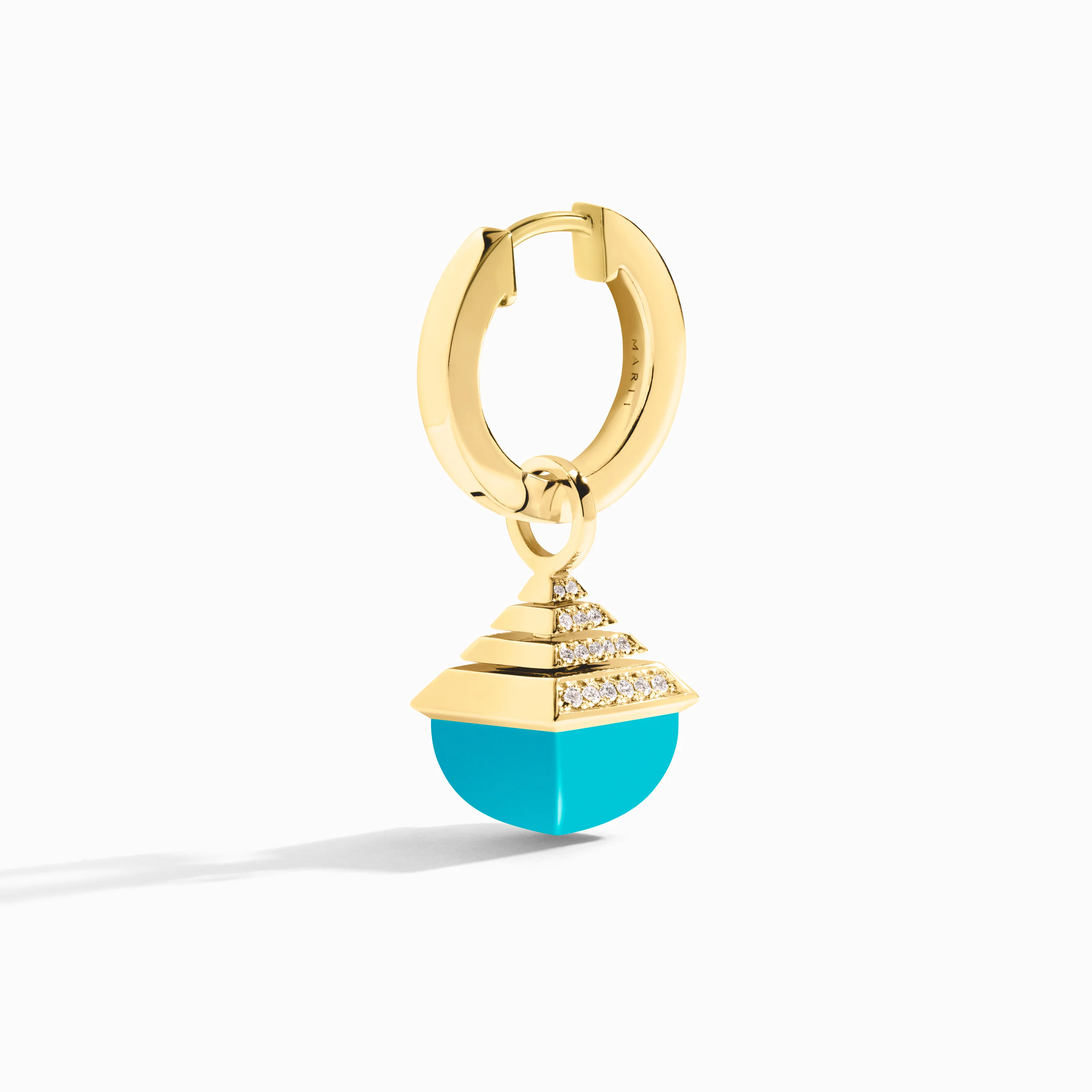 Cleo Rev Midi Diamond Drop Earrings - Image 31