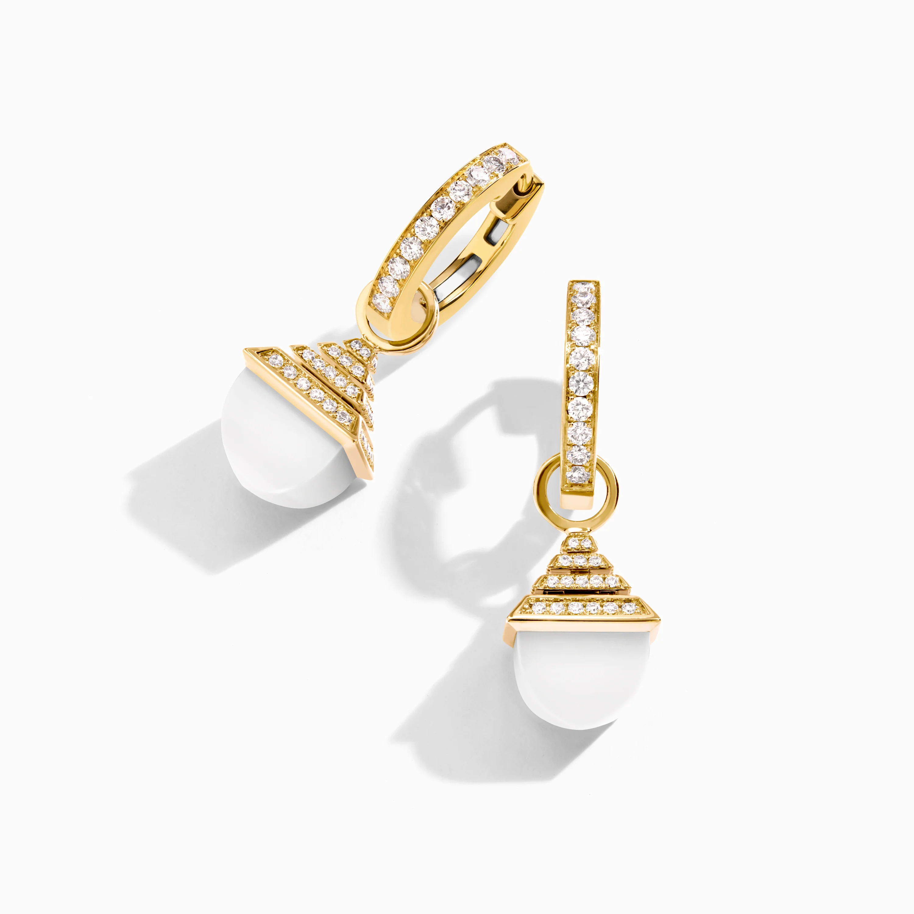 Cleo Rev Midi Diamond Drop Earrings - Image 33