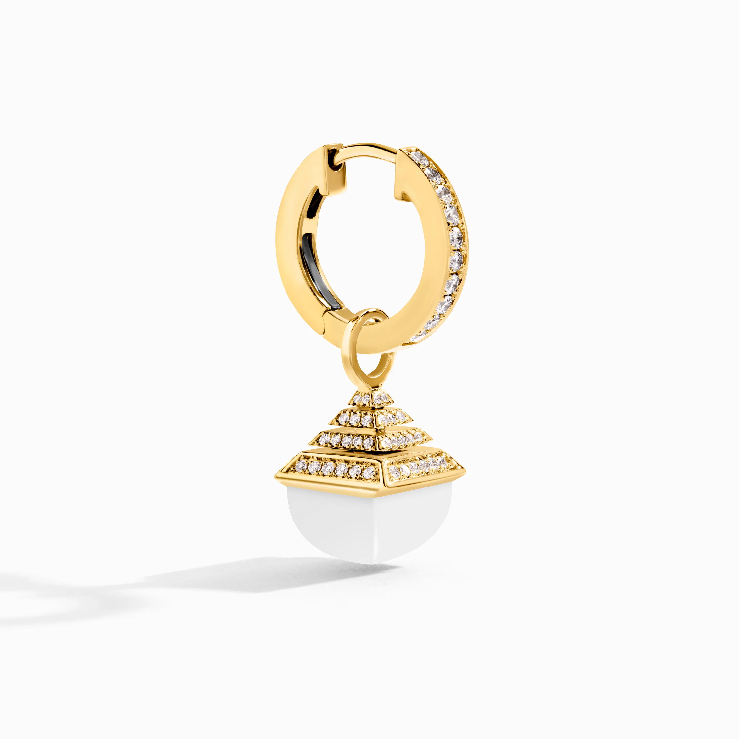 Cleo Rev Midi Diamond Drop Earrings - Image 34
