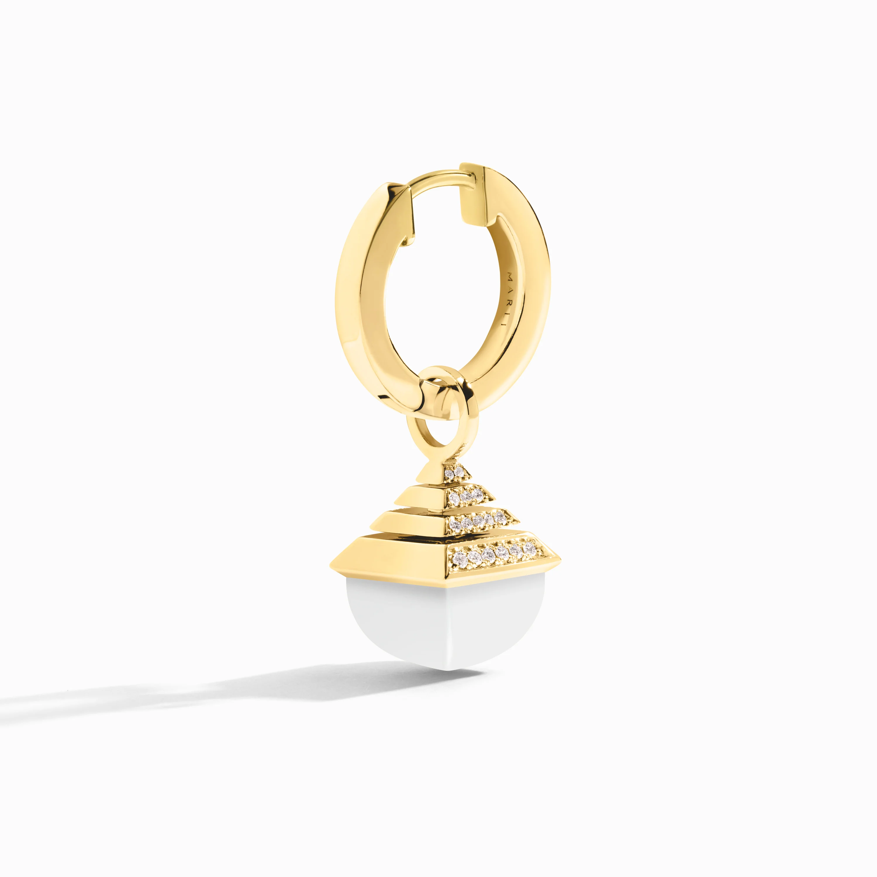 Cleo Rev Midi Diamond Drop Earrings - Image 35