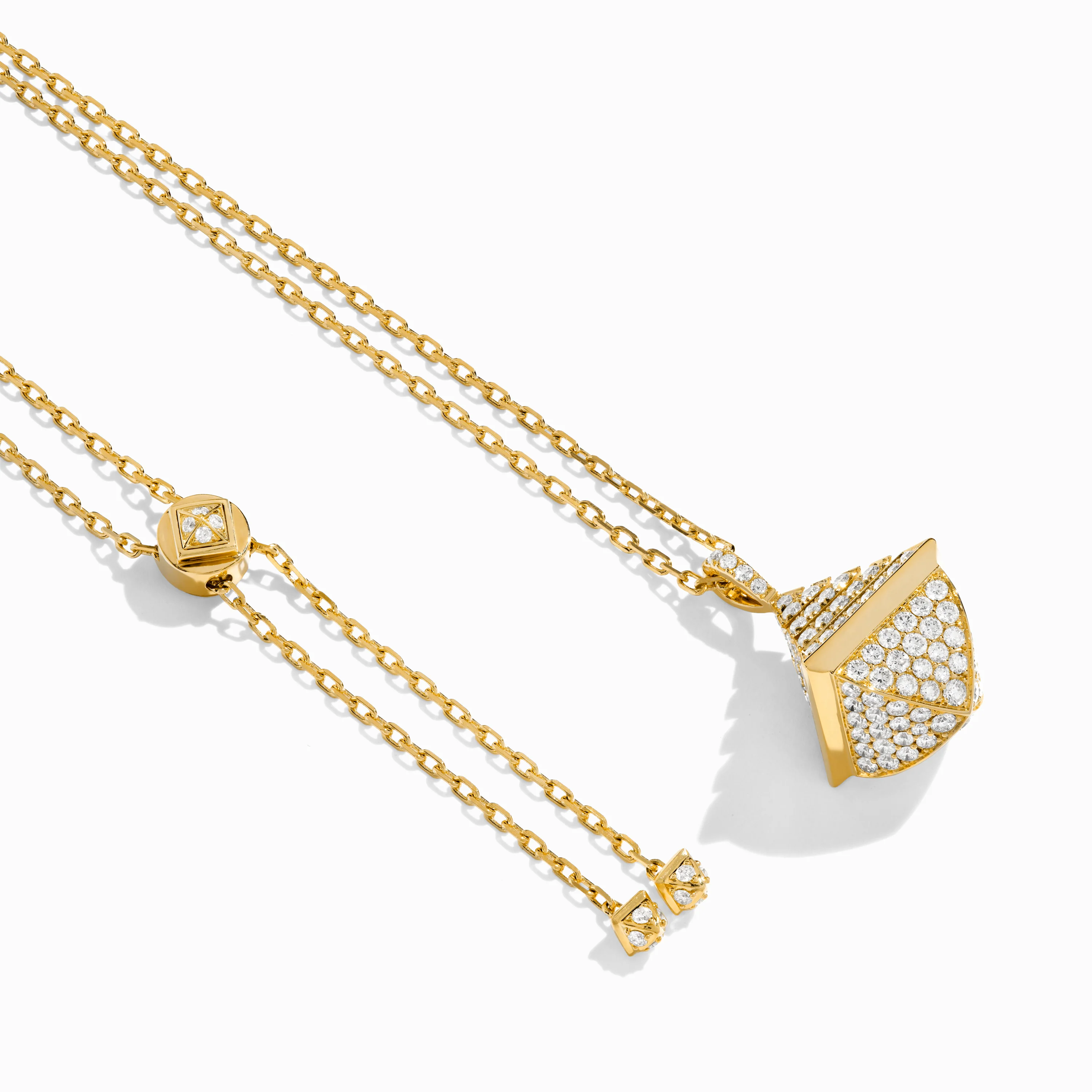 Cleo Rev Midi Full Diamond Pendant - Image 2