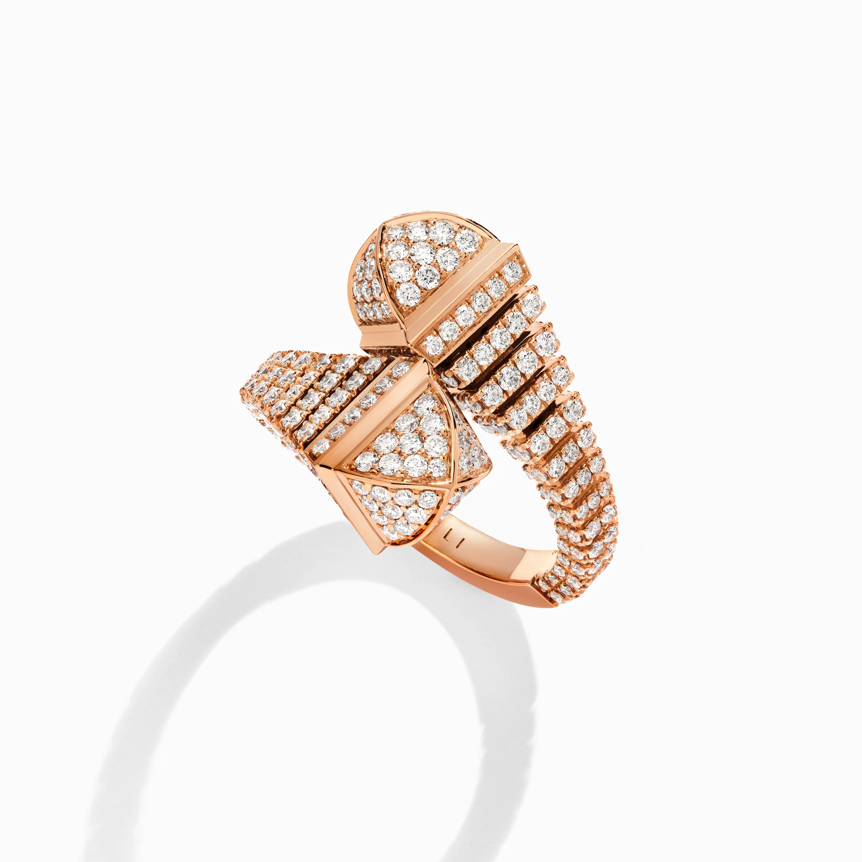Cleo Rev Midi Full Diamond Ring - Image 2