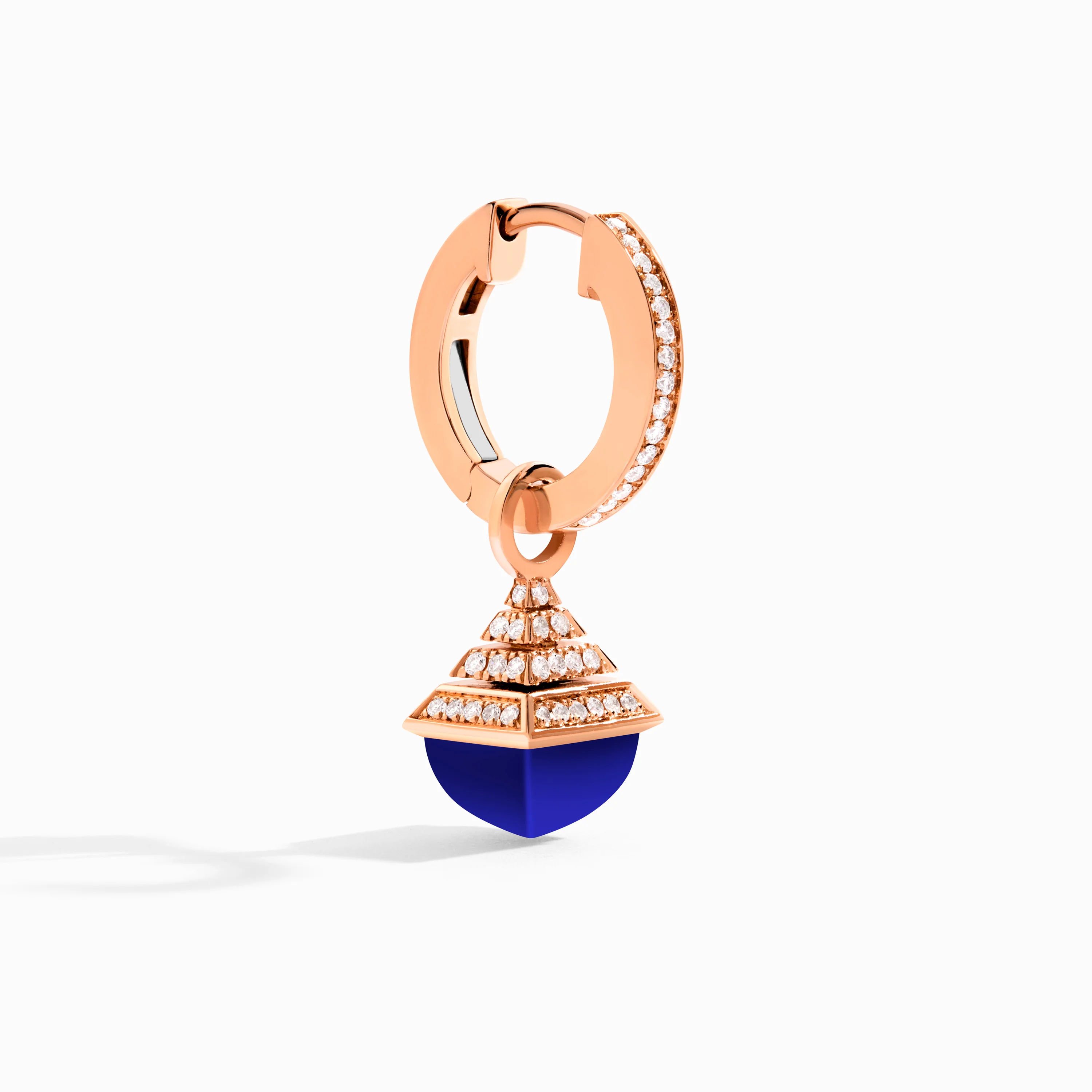 Cleo Rev Mini Diamond Drop Earrings - Image 11