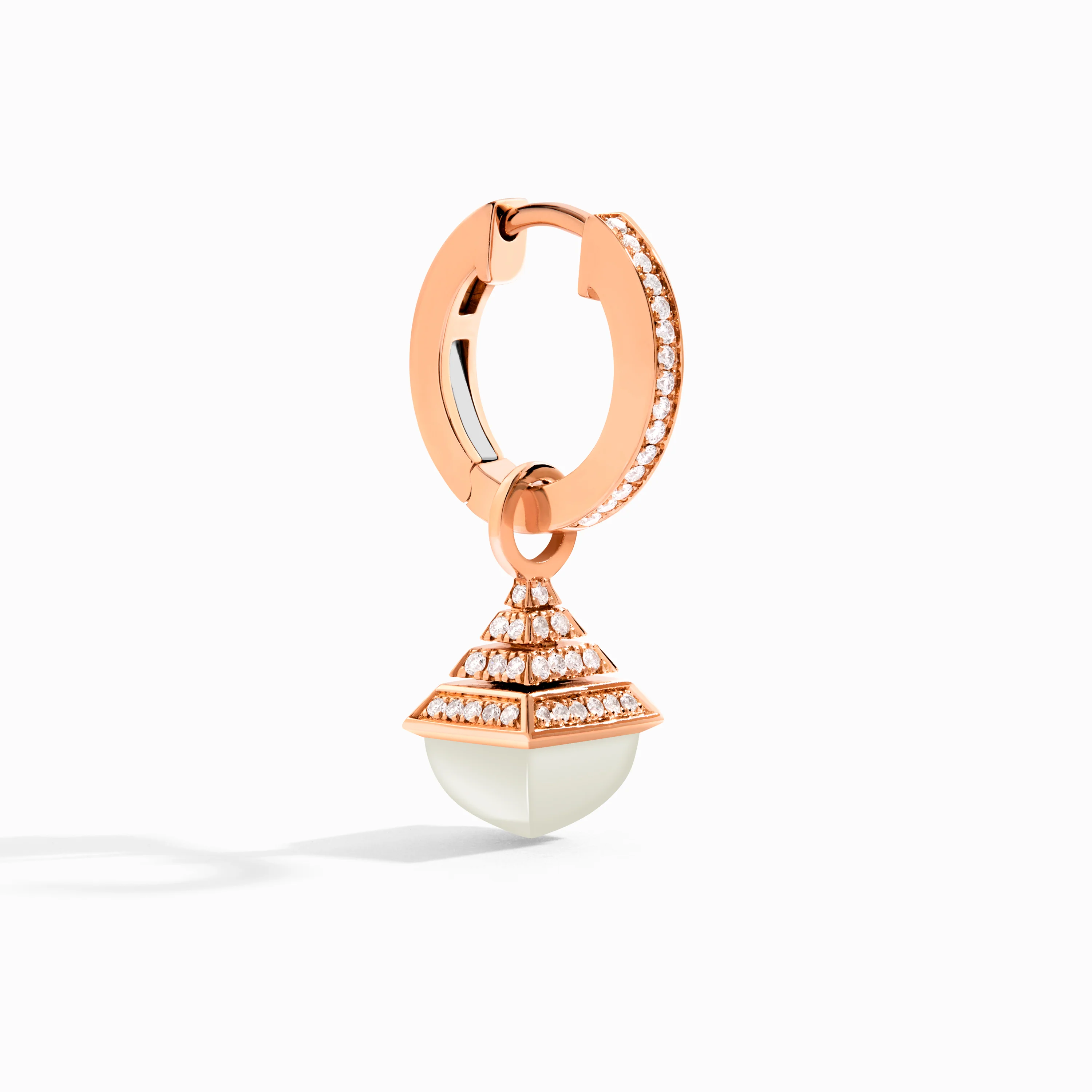 Cleo Rev Mini Diamond Drop Earrings - Image 15
