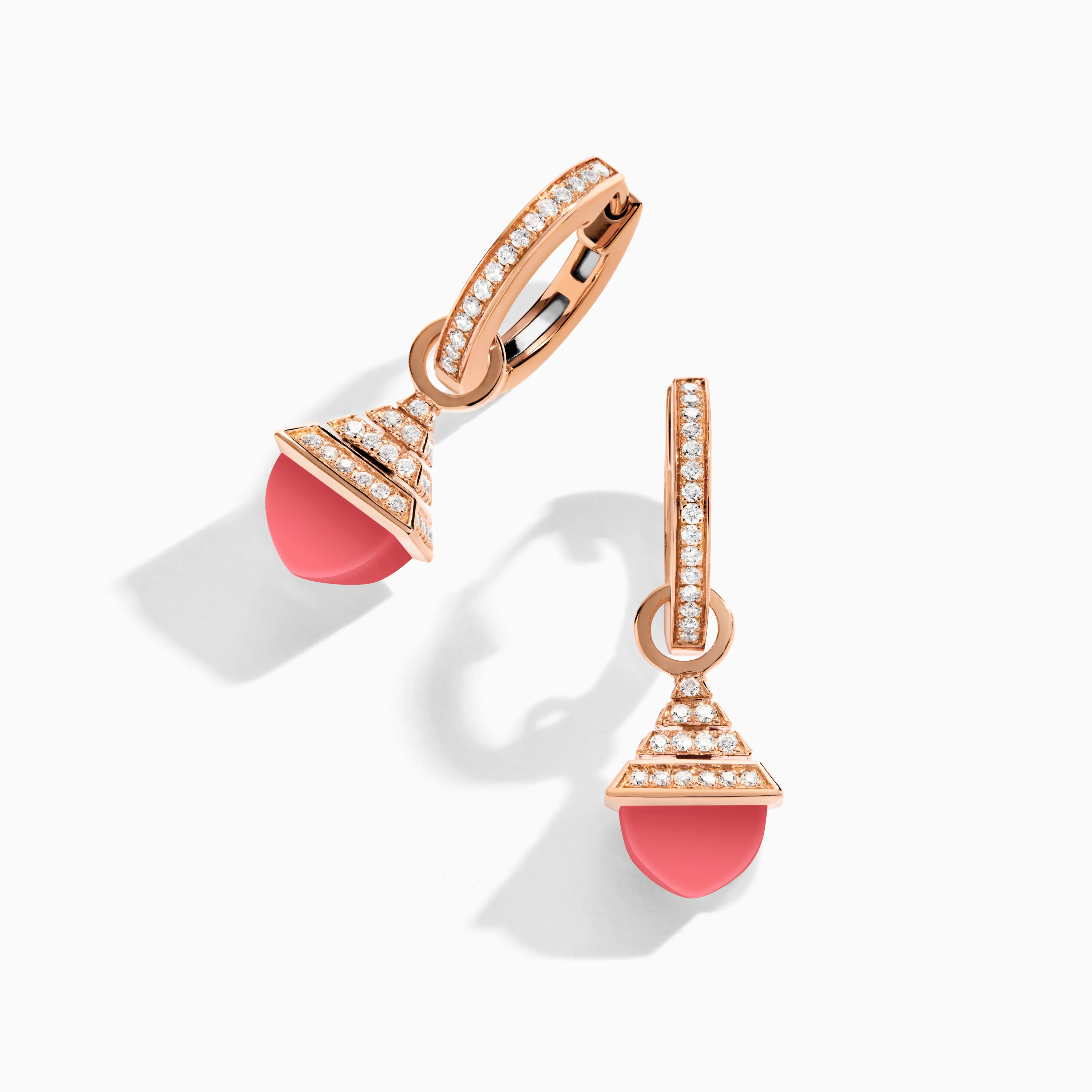 Cleo Rev Mini Diamond Drop Earrings - Image 16