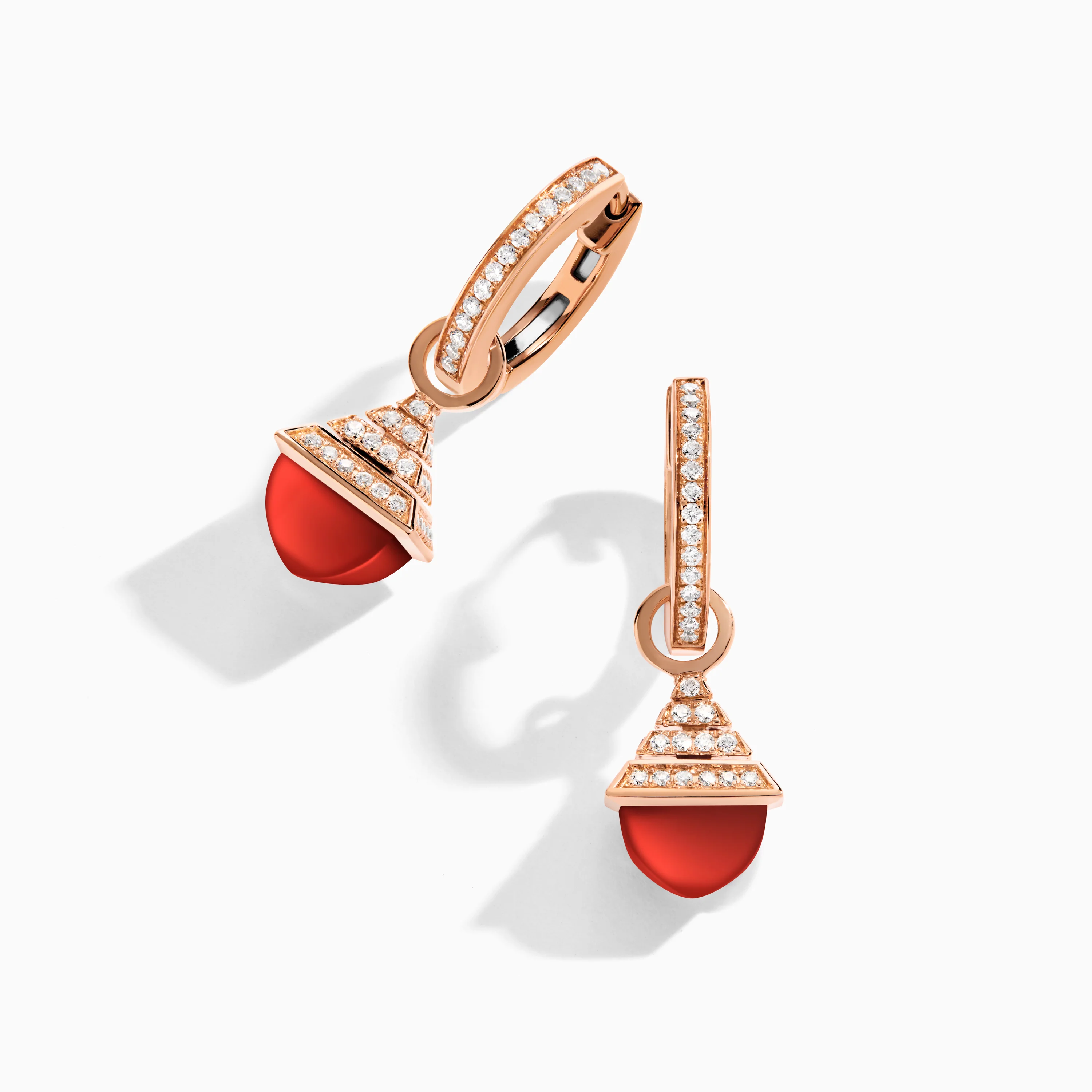 Cleo Rev Mini Diamond Drop Earrings - Image 22