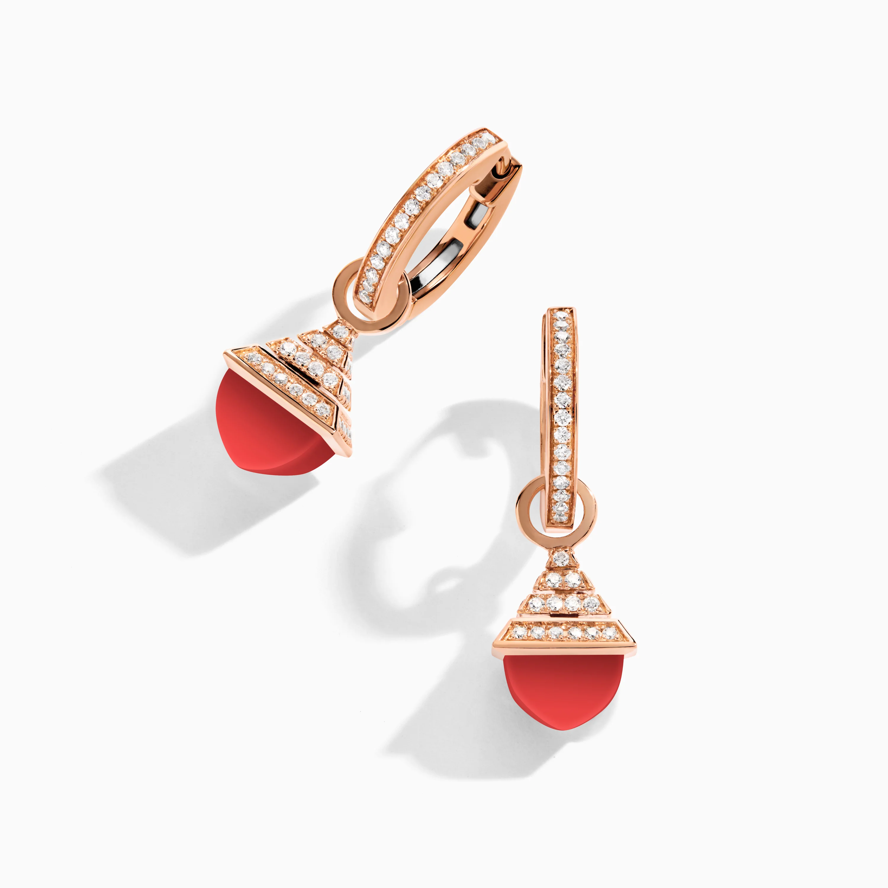 Cleo Rev Mini Diamond Drop Earrings - Image 25